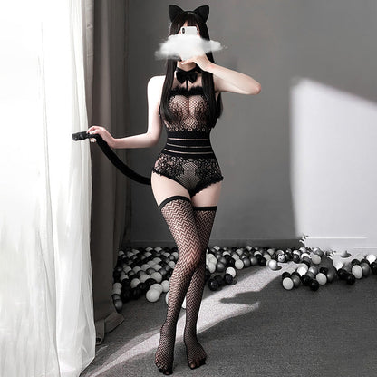 Sexy Catwoman Einteiler