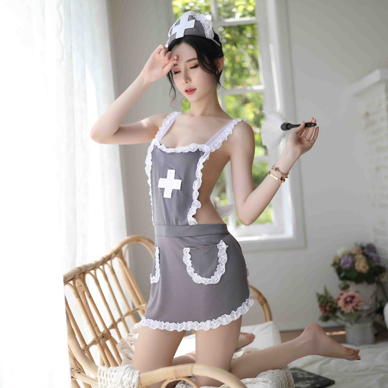 Nurse outfit nightclub apron