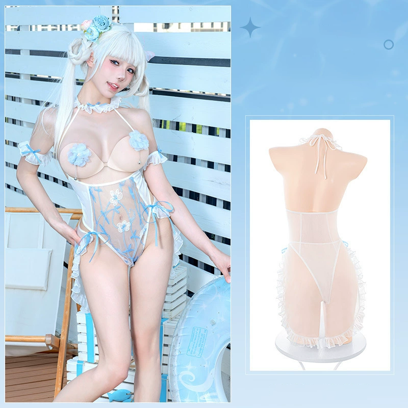 Embroidered wedding jumpsuit set