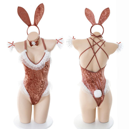 Eisblumen-Samthasenanzug