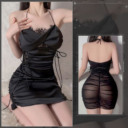 Midnight glamor suit sexy nightgown