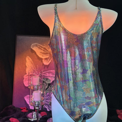 Farbenfroher, sexy Jumpsuit