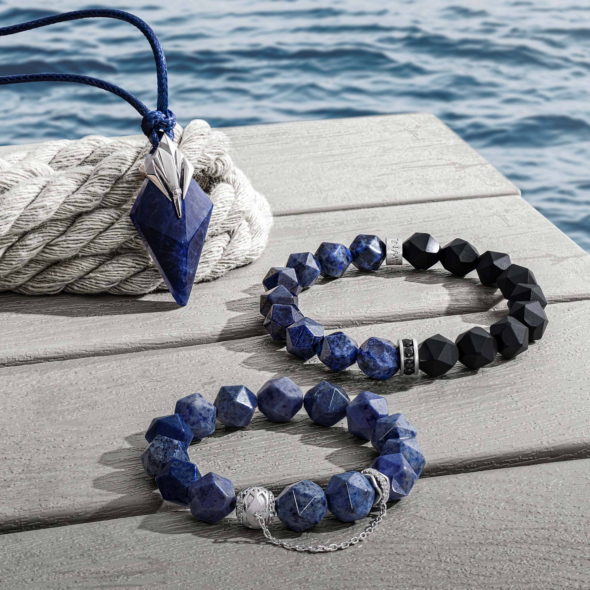 Amphitrite Dumortierite Bracelet