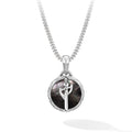 Valor Coin Necklace Black Nacre