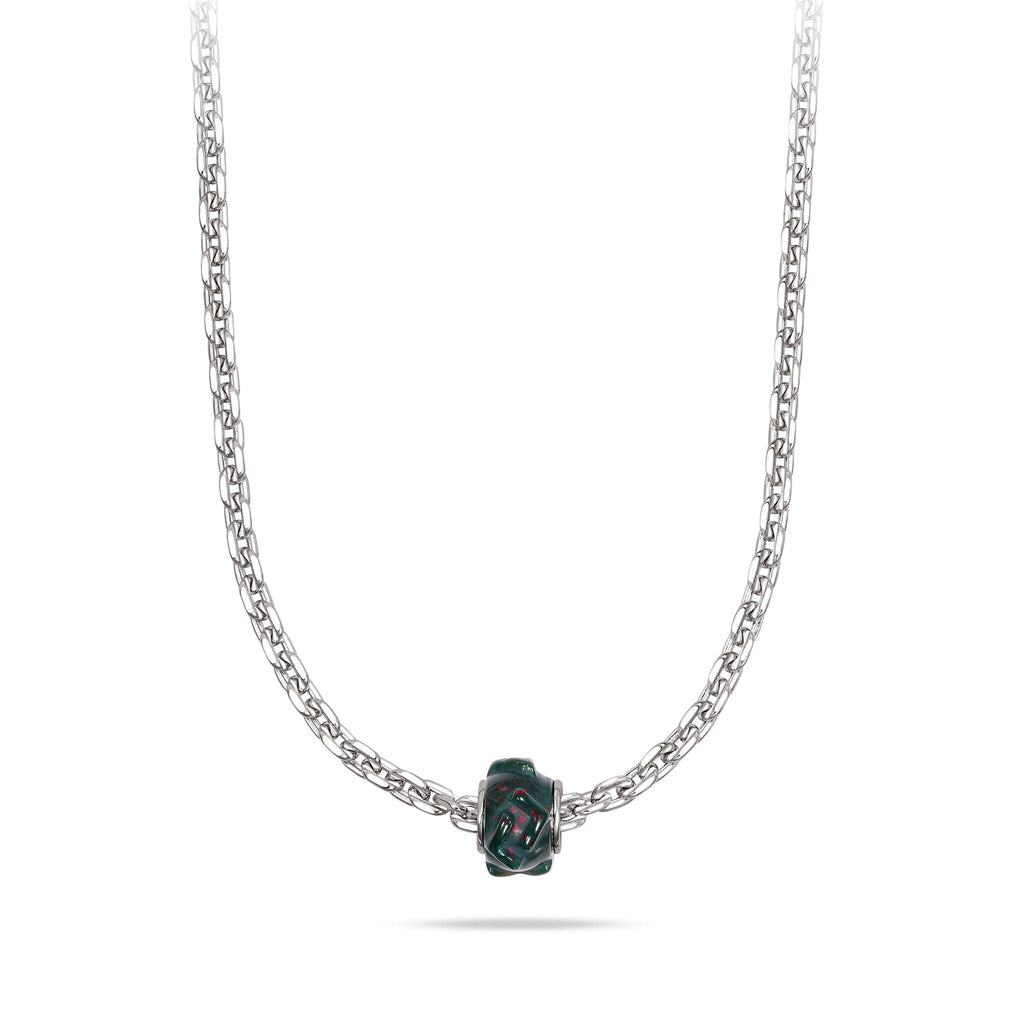 Tri-Rune Odyssey Necklace Bloodstone