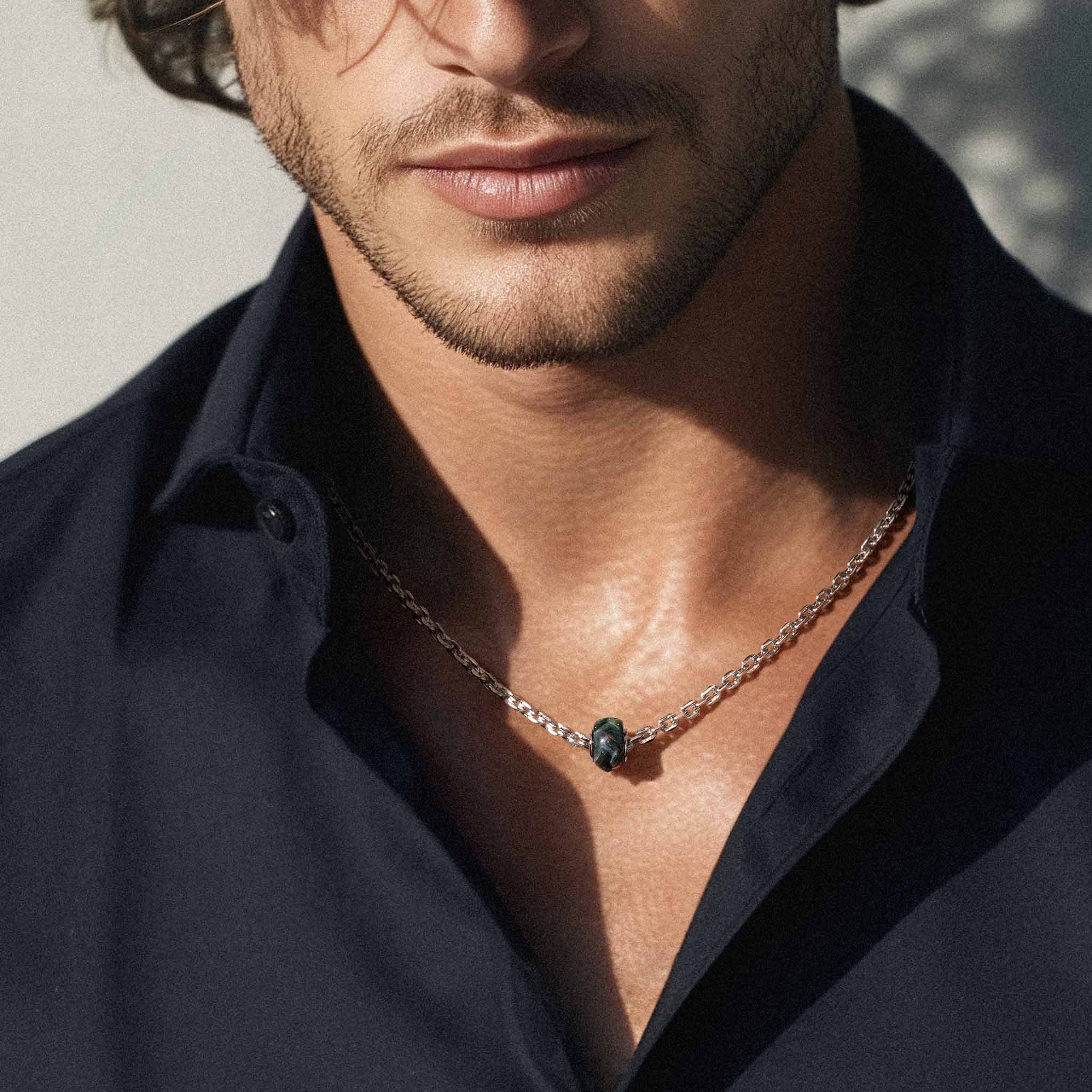 Tri-Rune Odyssey Necklace Bloodstone