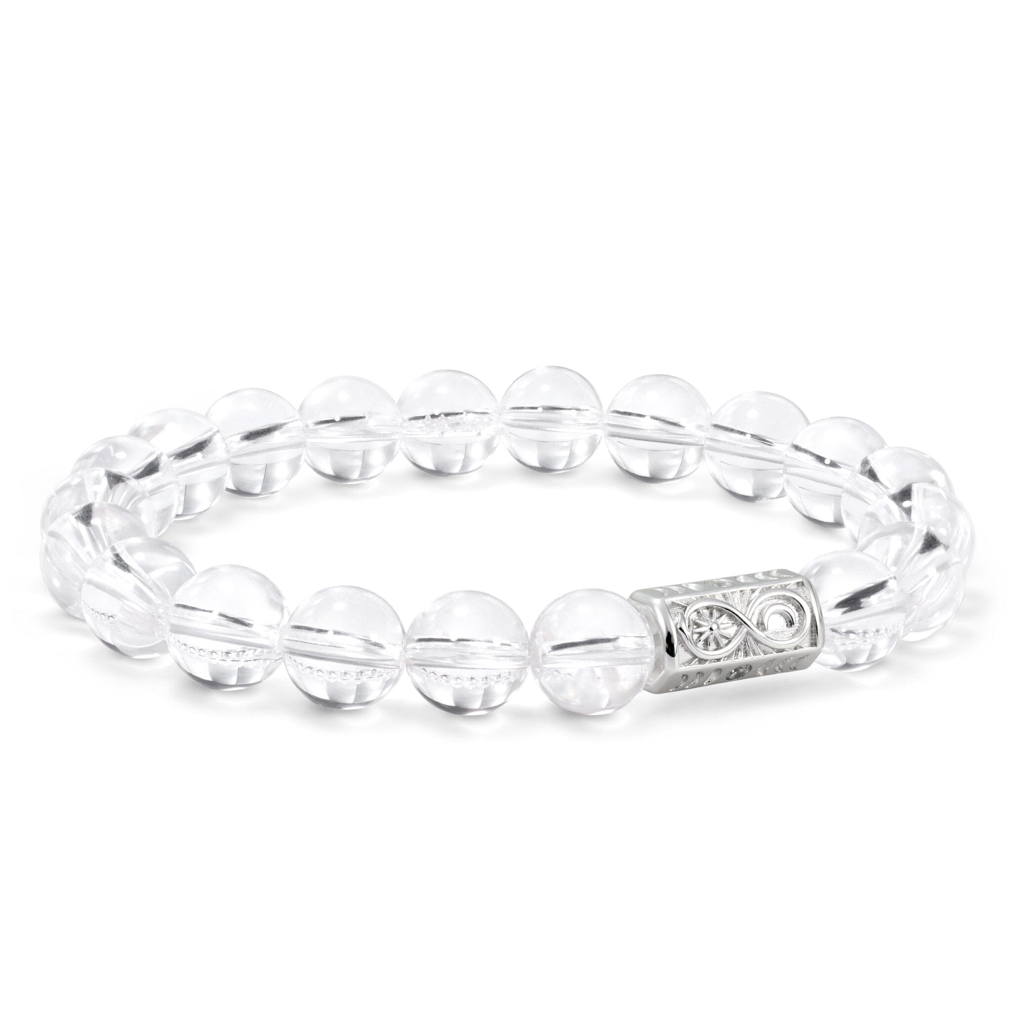 Ouroboros Bracelet Rock Crystal