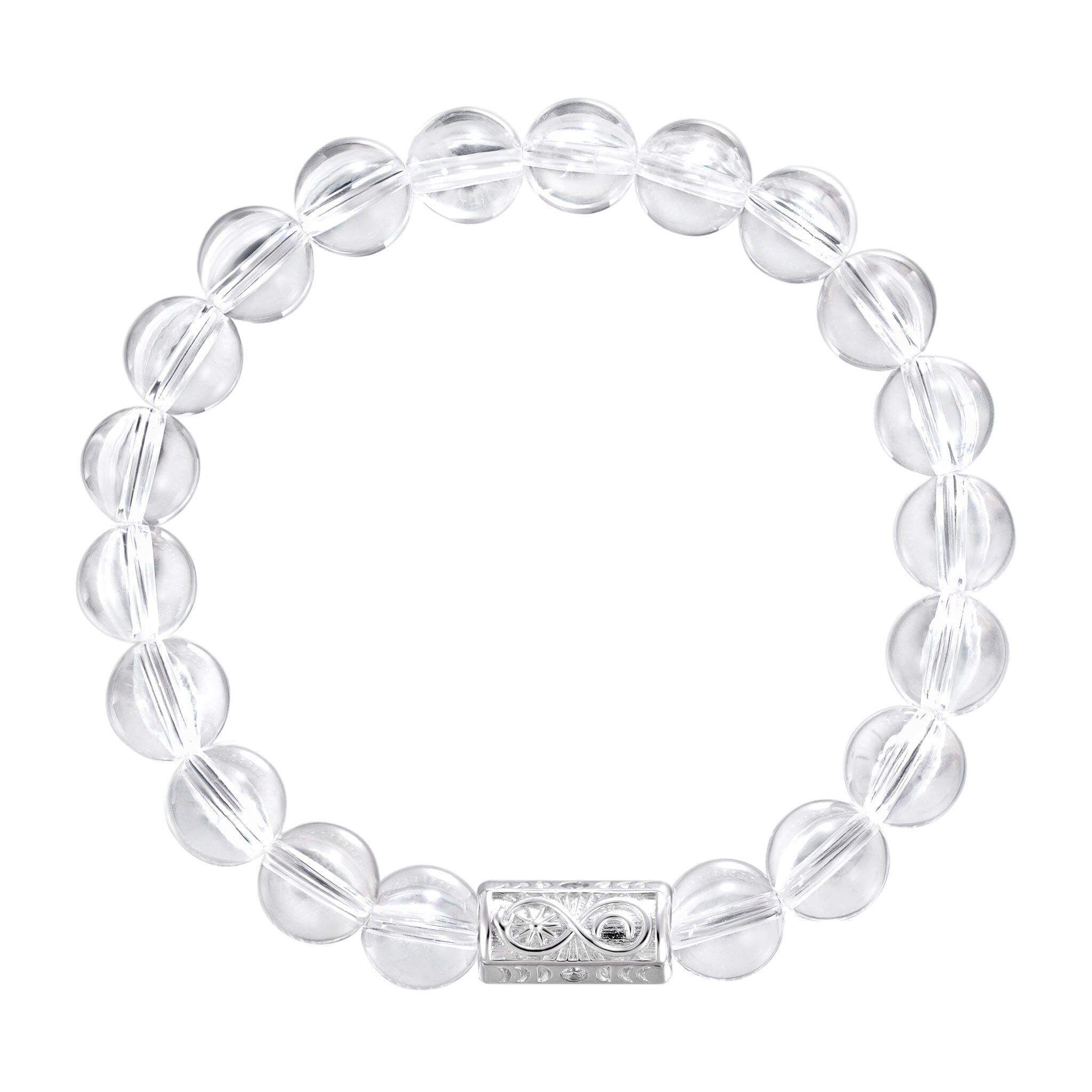 Ouroboros Bracelet Rock Crystal