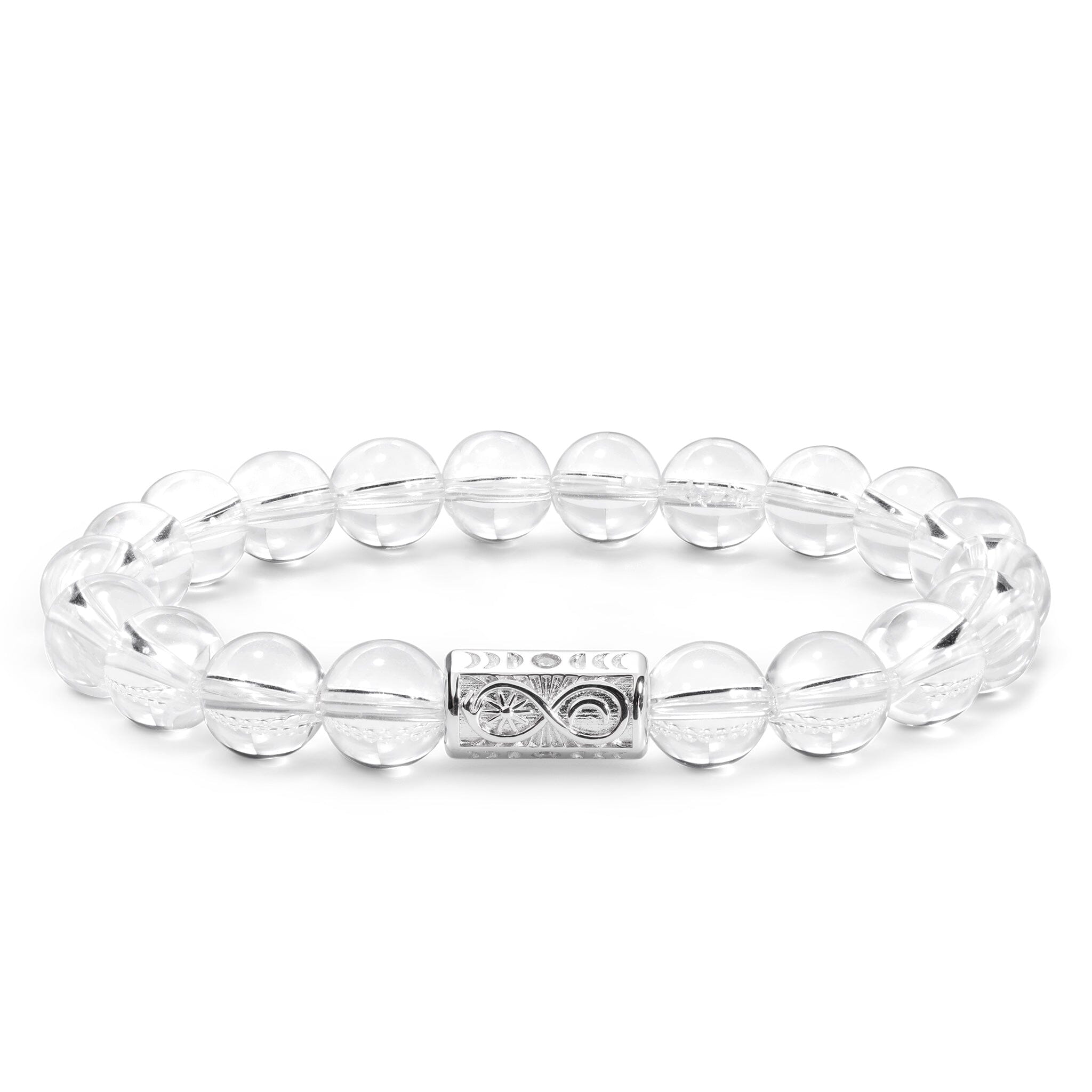 Ouroboros Bracelet Rock Crystal