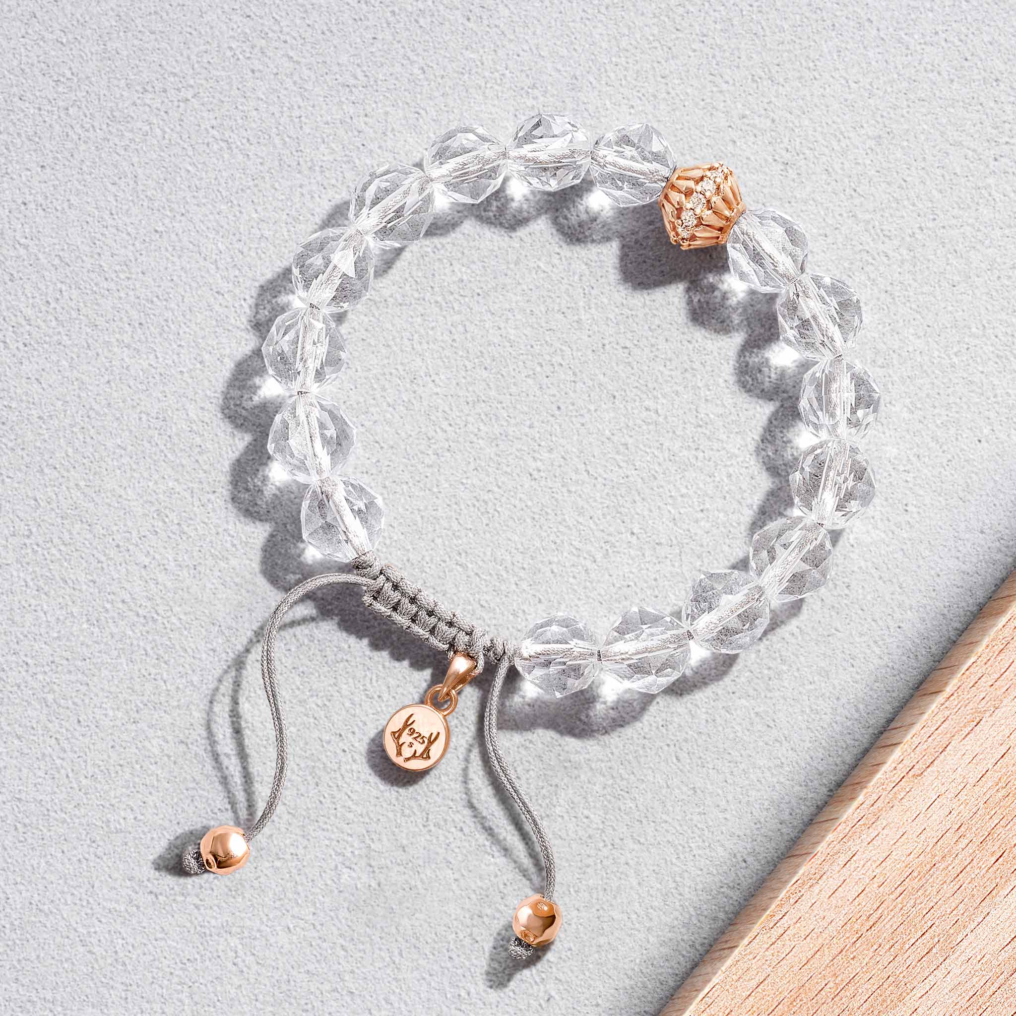 Hjortron Bracelet Rock Crystal