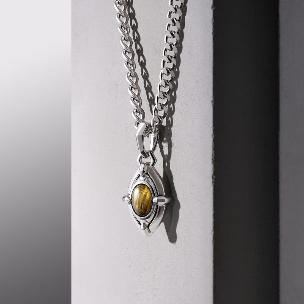 Vision Necklace Copper Rutilated Quartz