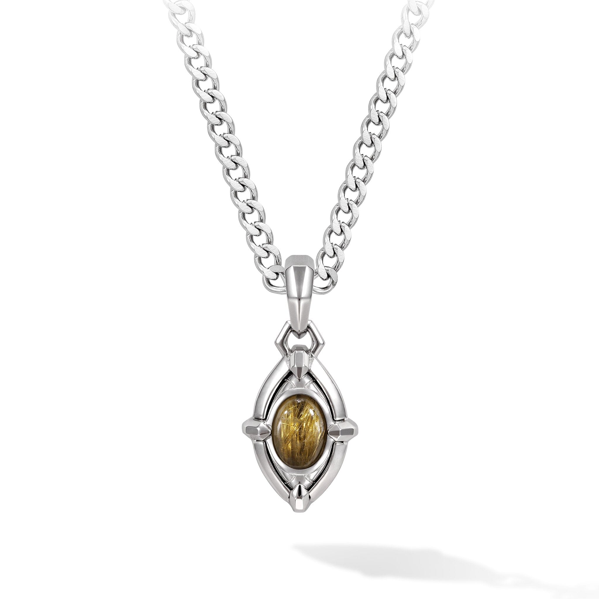 Vision Necklace Copper Rutilated Quartz