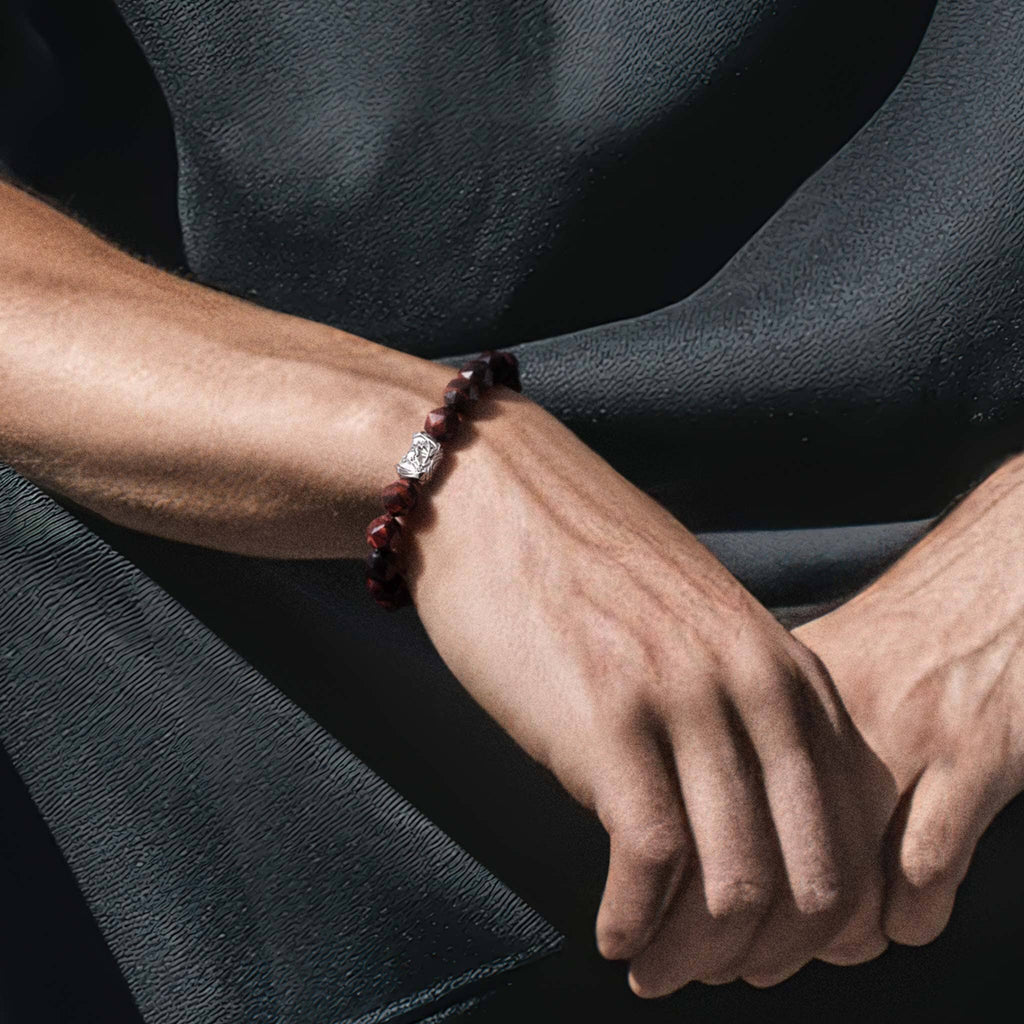 Sleipnir Bracelet Red Tiger Eye