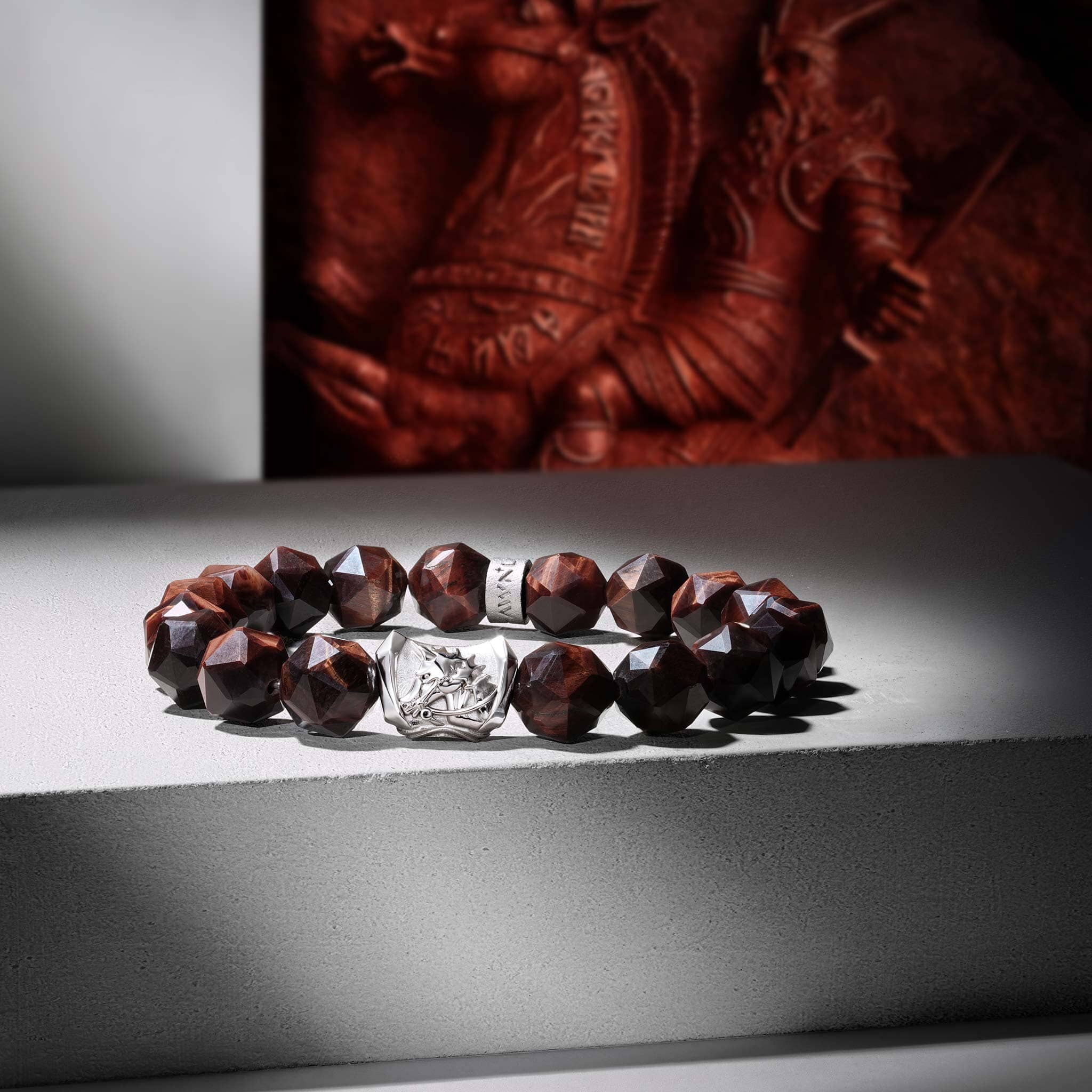 Sleipnir Bracelet Red Tiger Eye