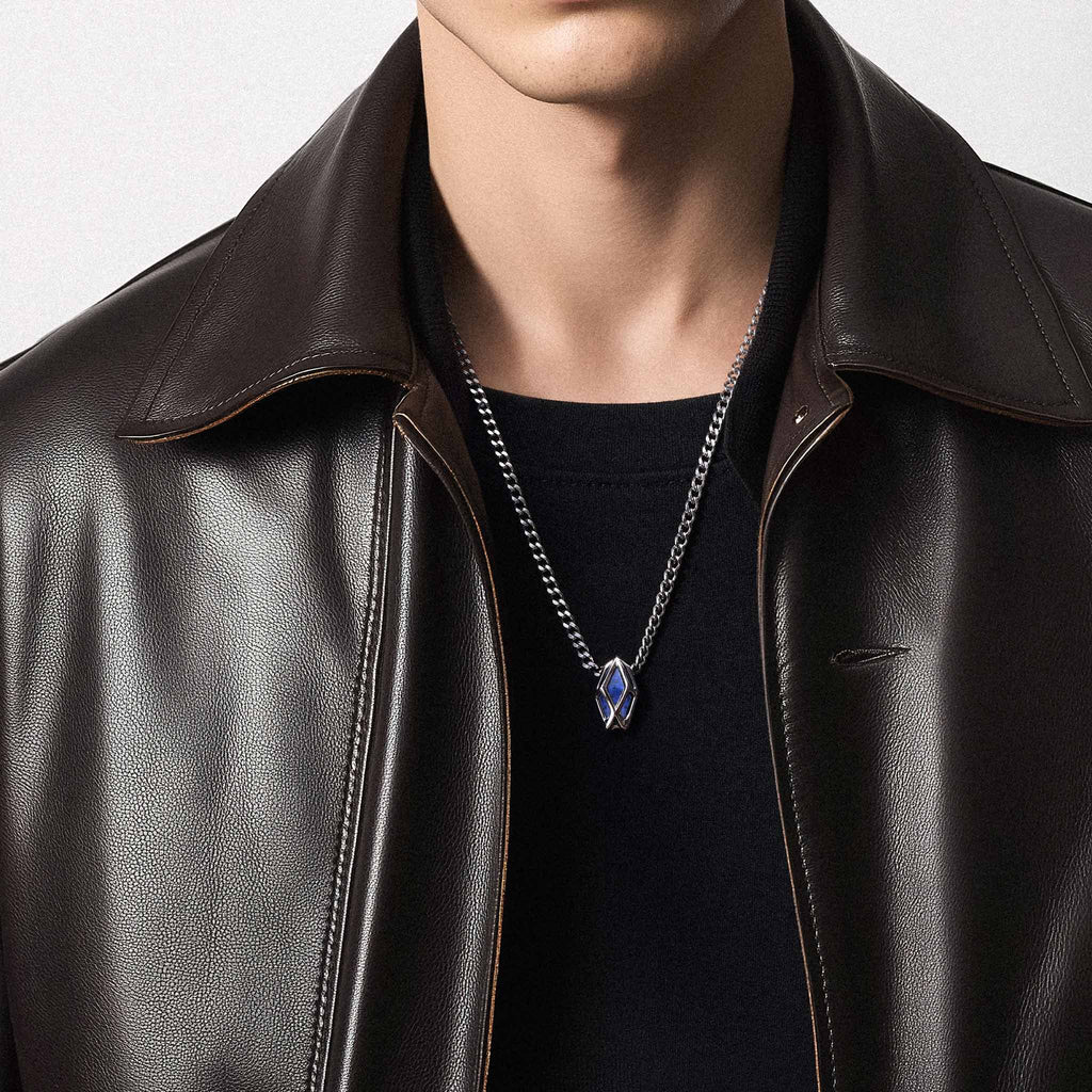 Caelum Necklace Dumoretierite / M