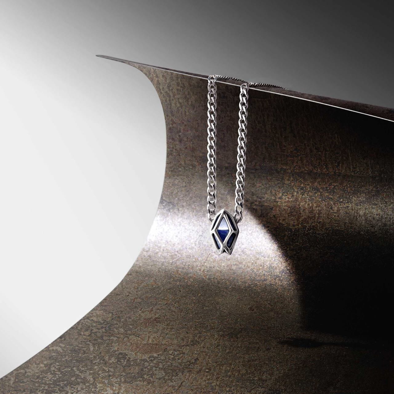 Caelum Necklace Dumortierite / S