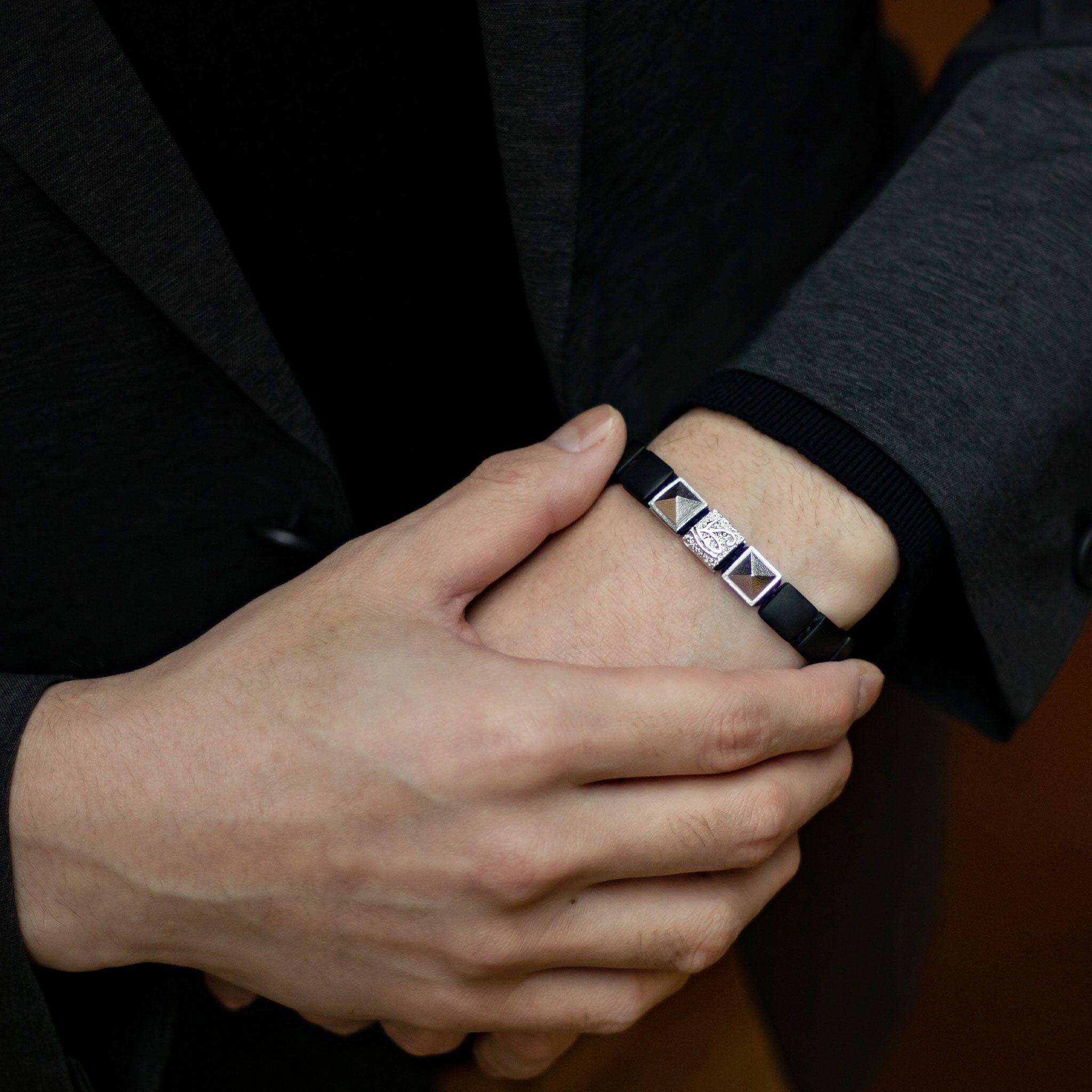 Horus Eye Bracelet Onyx