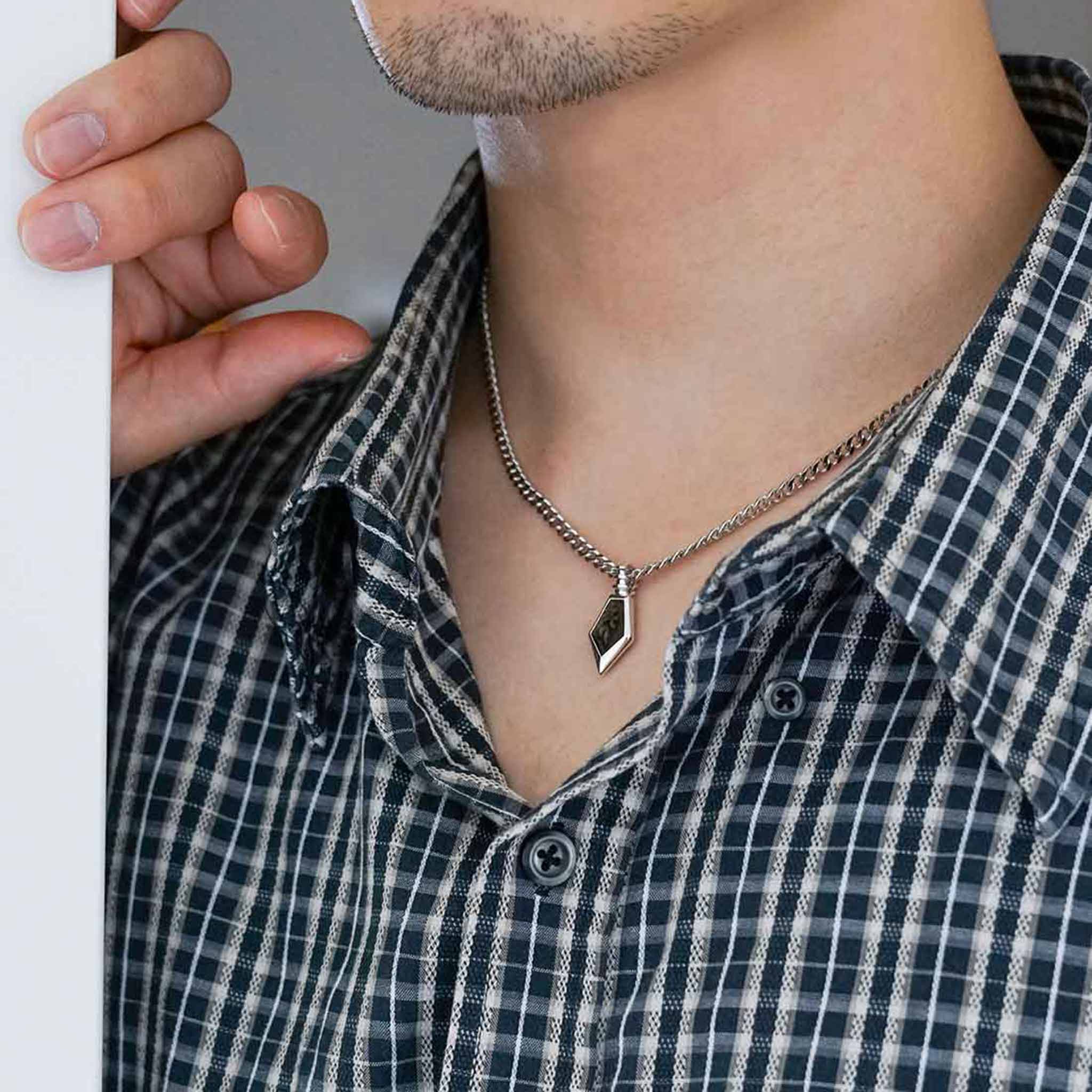 Acala Necklace Golden Obsidian