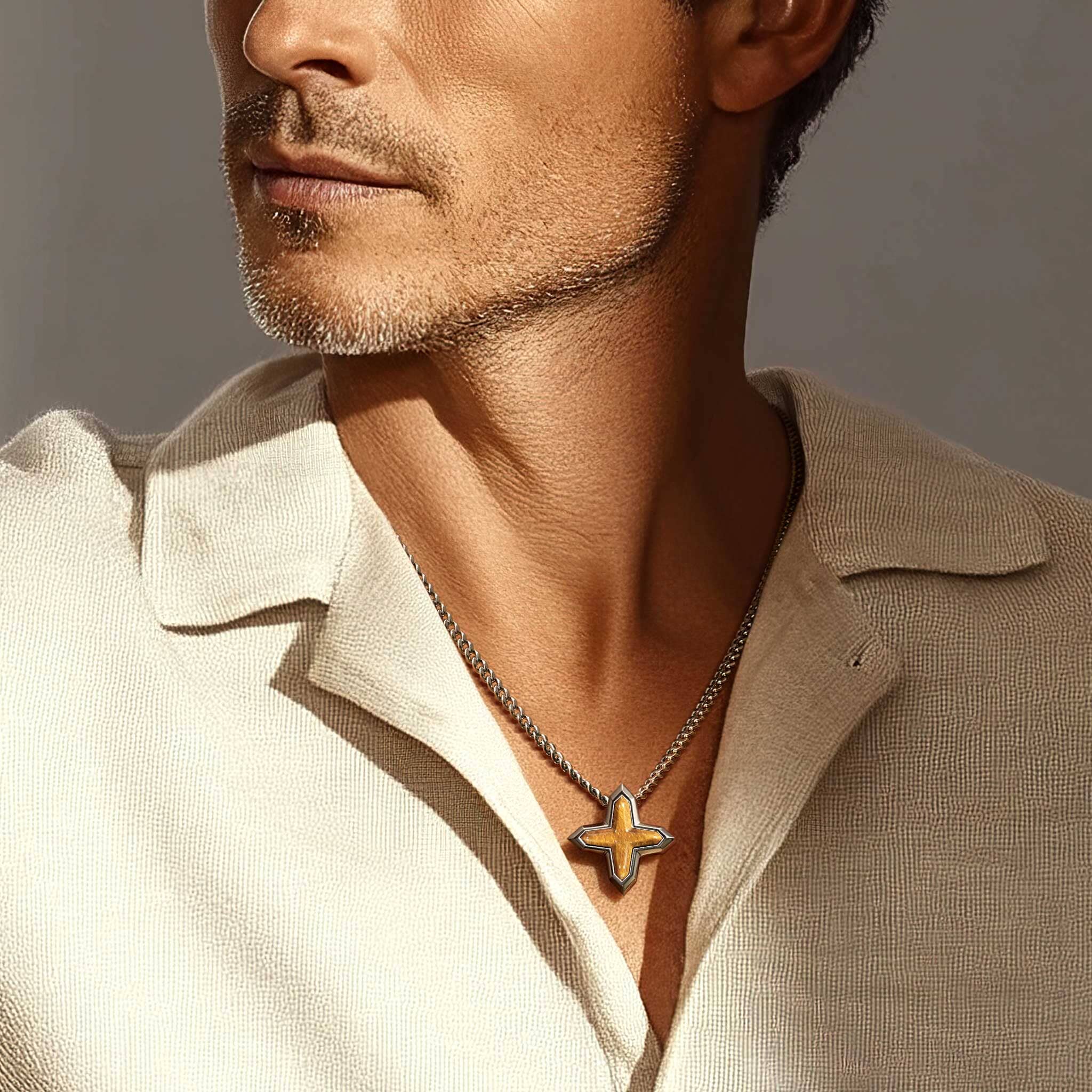 Sirius Necklace Golden Tiger Eye