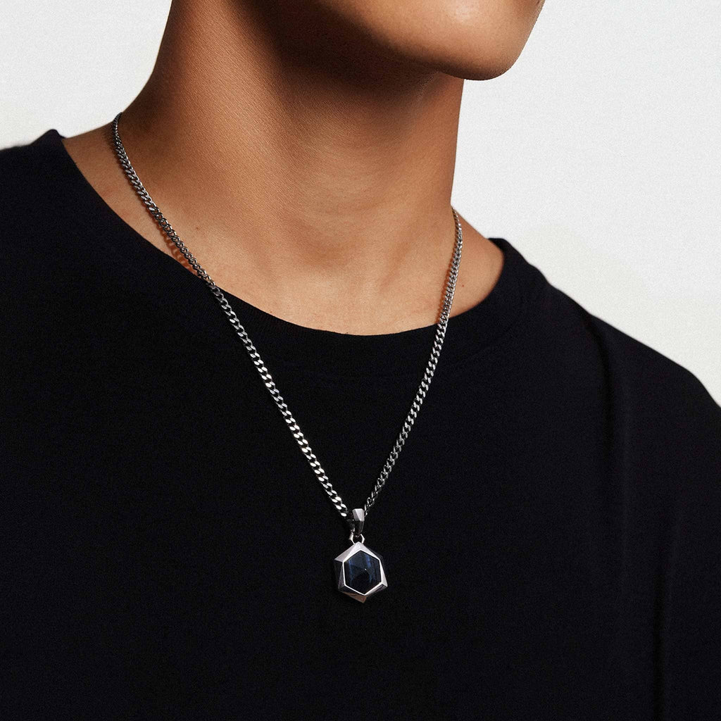 Shield Necklace Hawk Eye