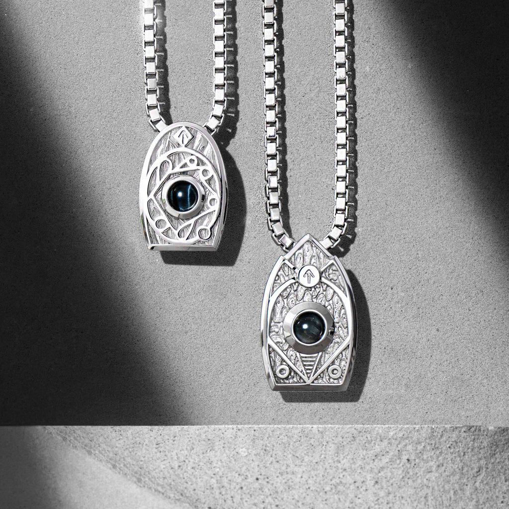 Tiwaz Necklace Kinetic Hawk Eye