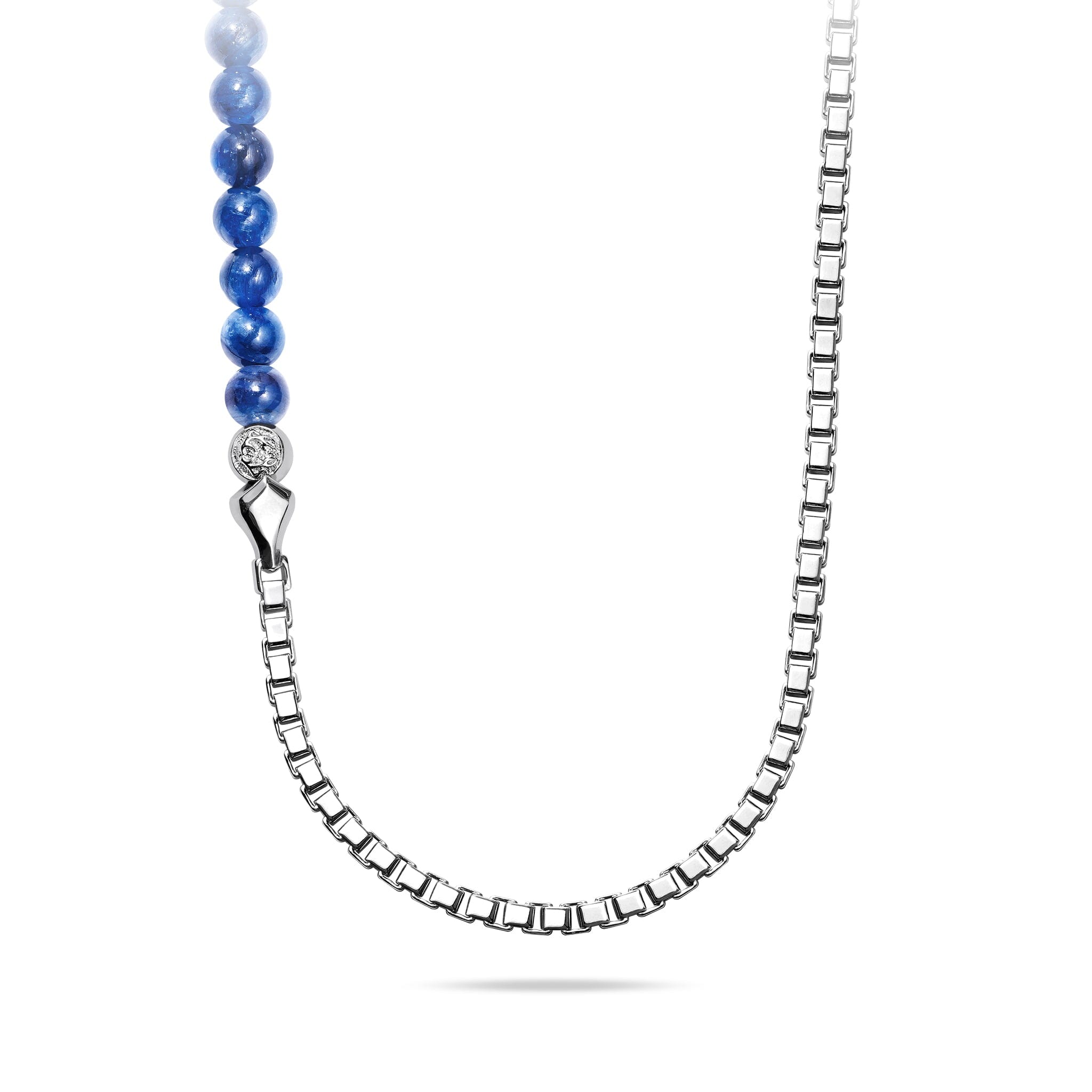 Venetian Bead Necklace Kyanite