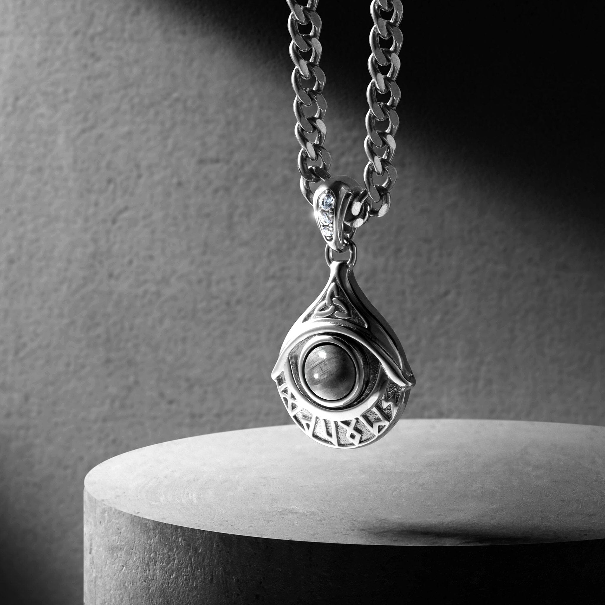 Rune Nazar Necklace Eagle Eye