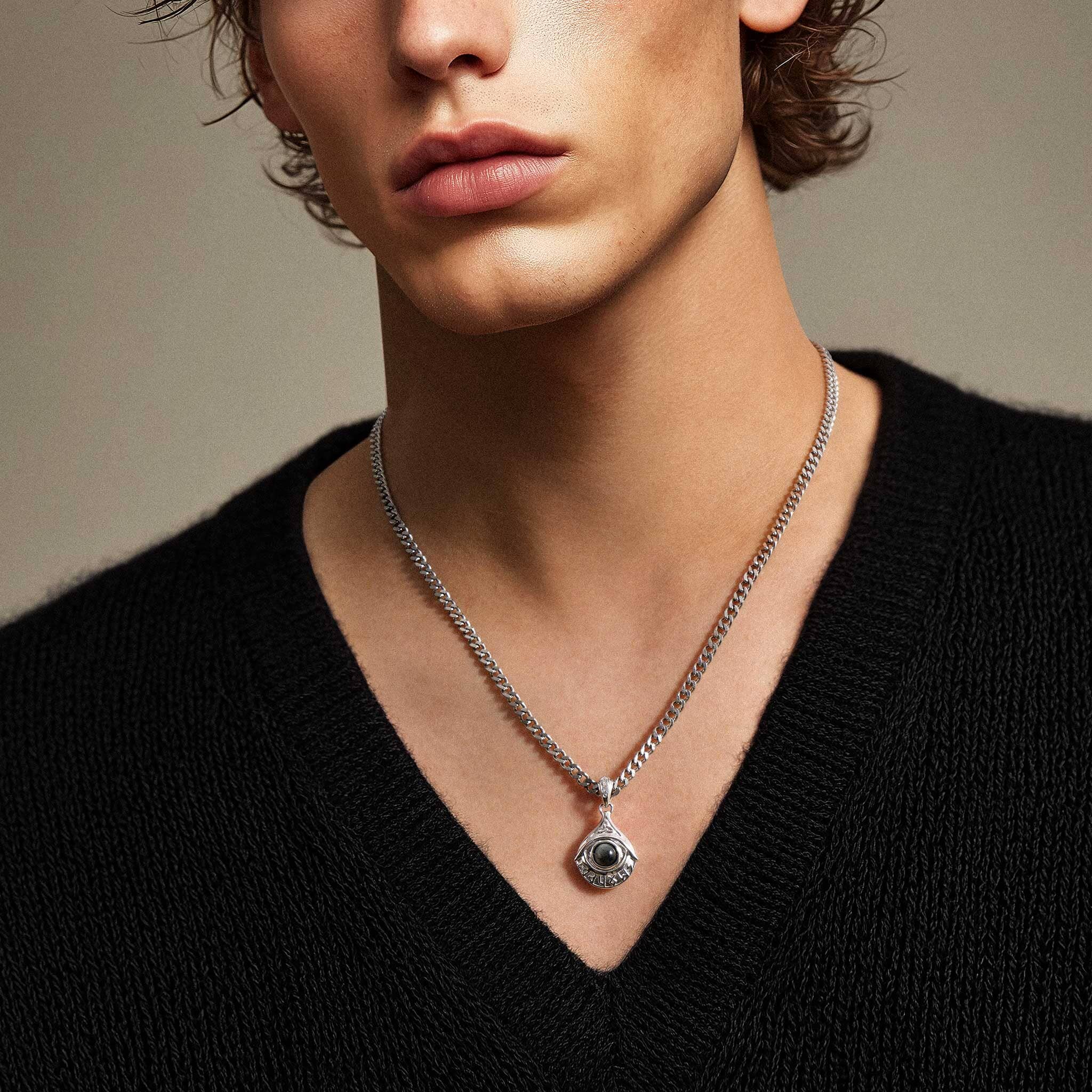 Rune Nazar Necklace Eagle Eye