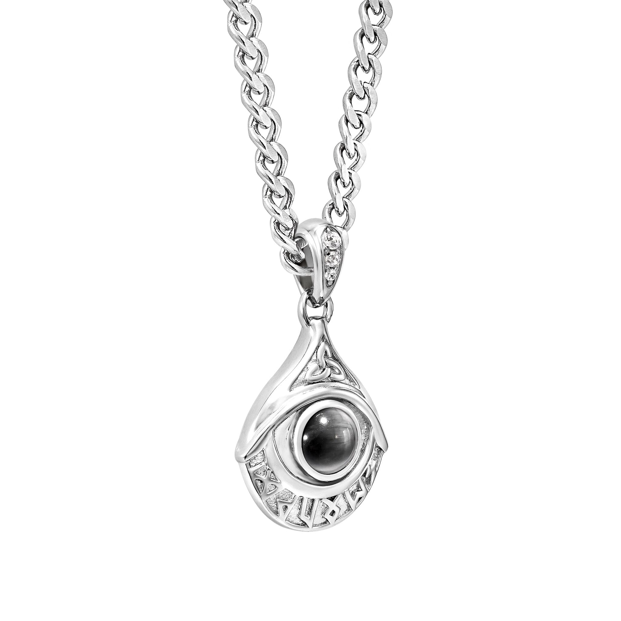 Rune Nazar Necklace Eagle Eye