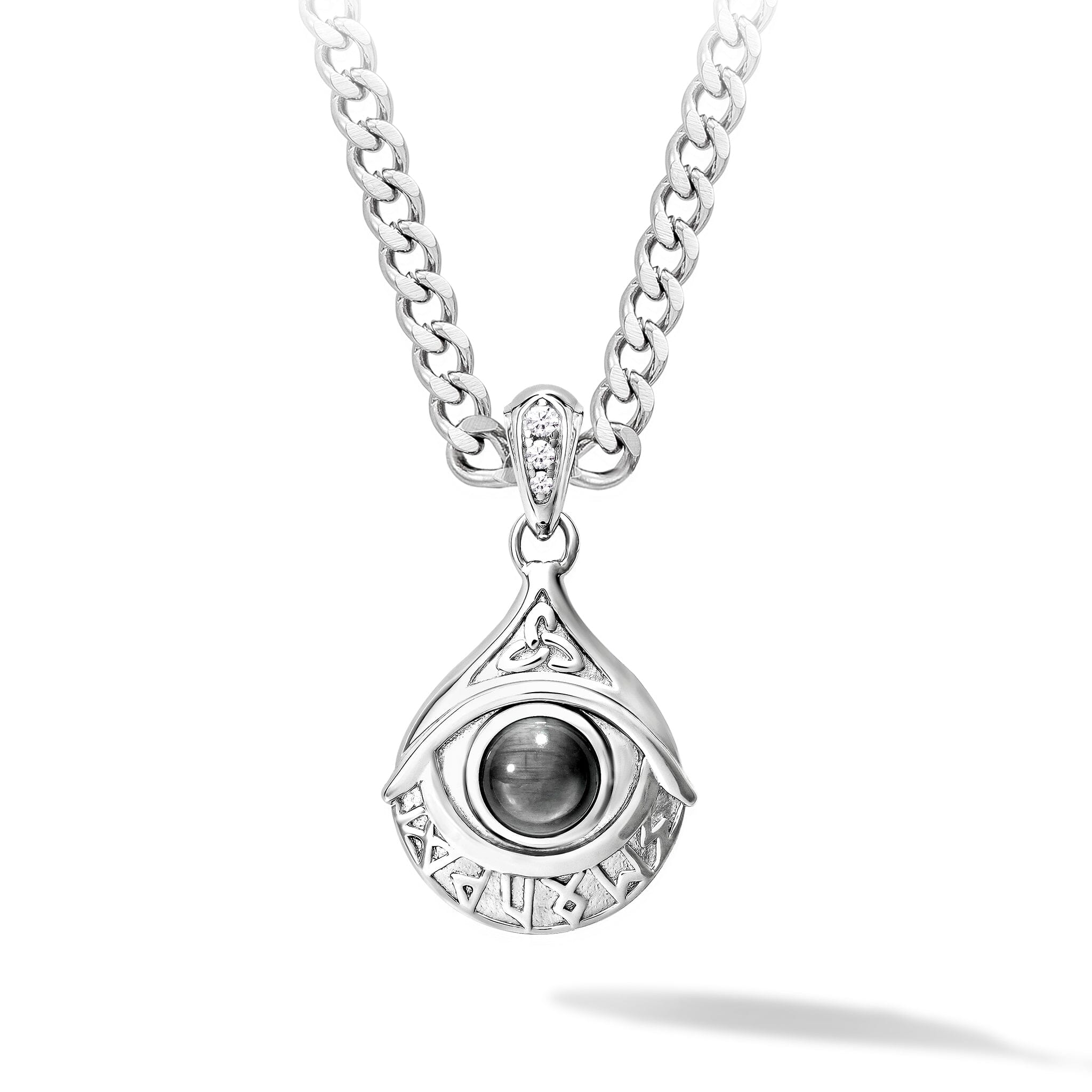 Rune Nazar Necklace Eagle Eye
