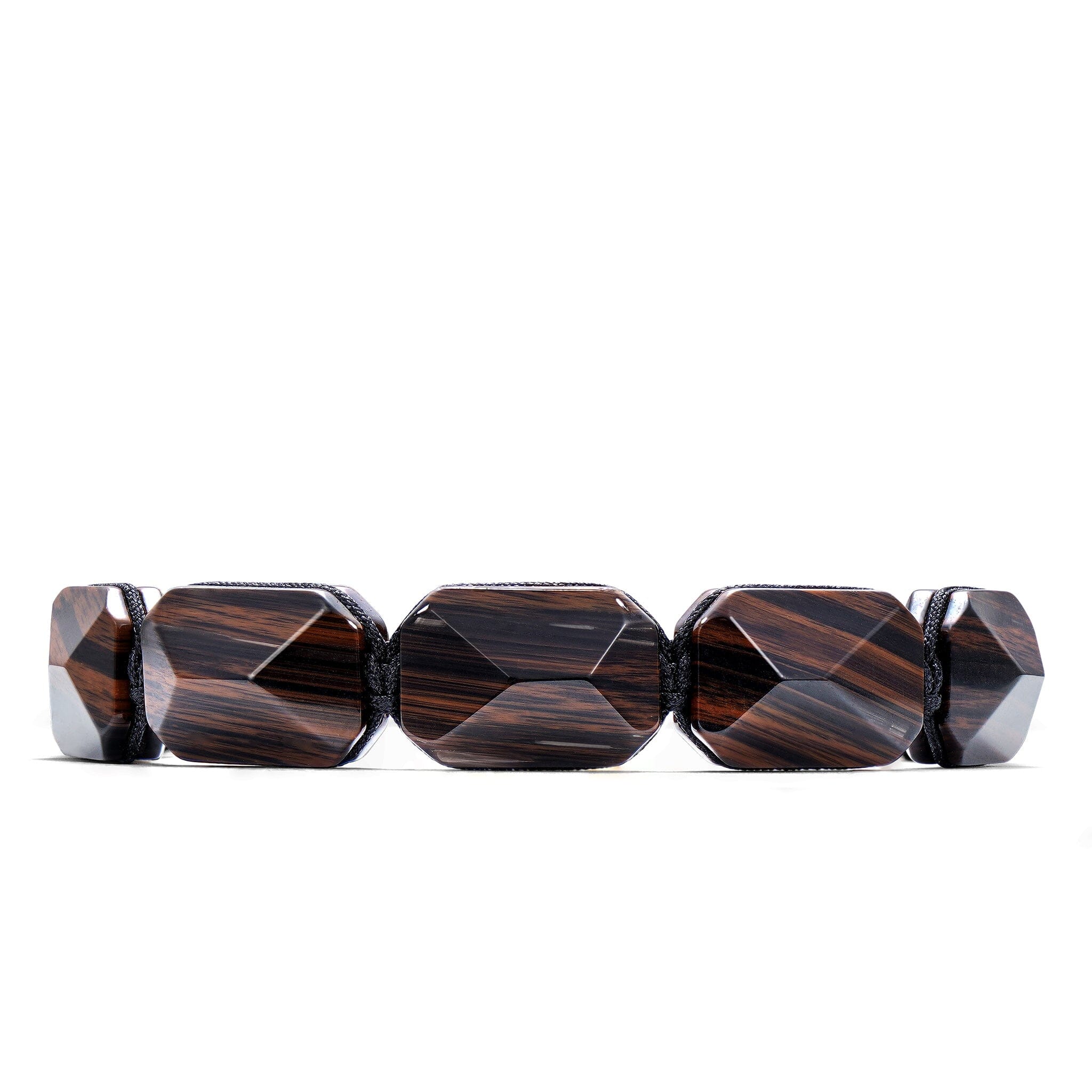 Lock Bracelet Mahogany Obsidian