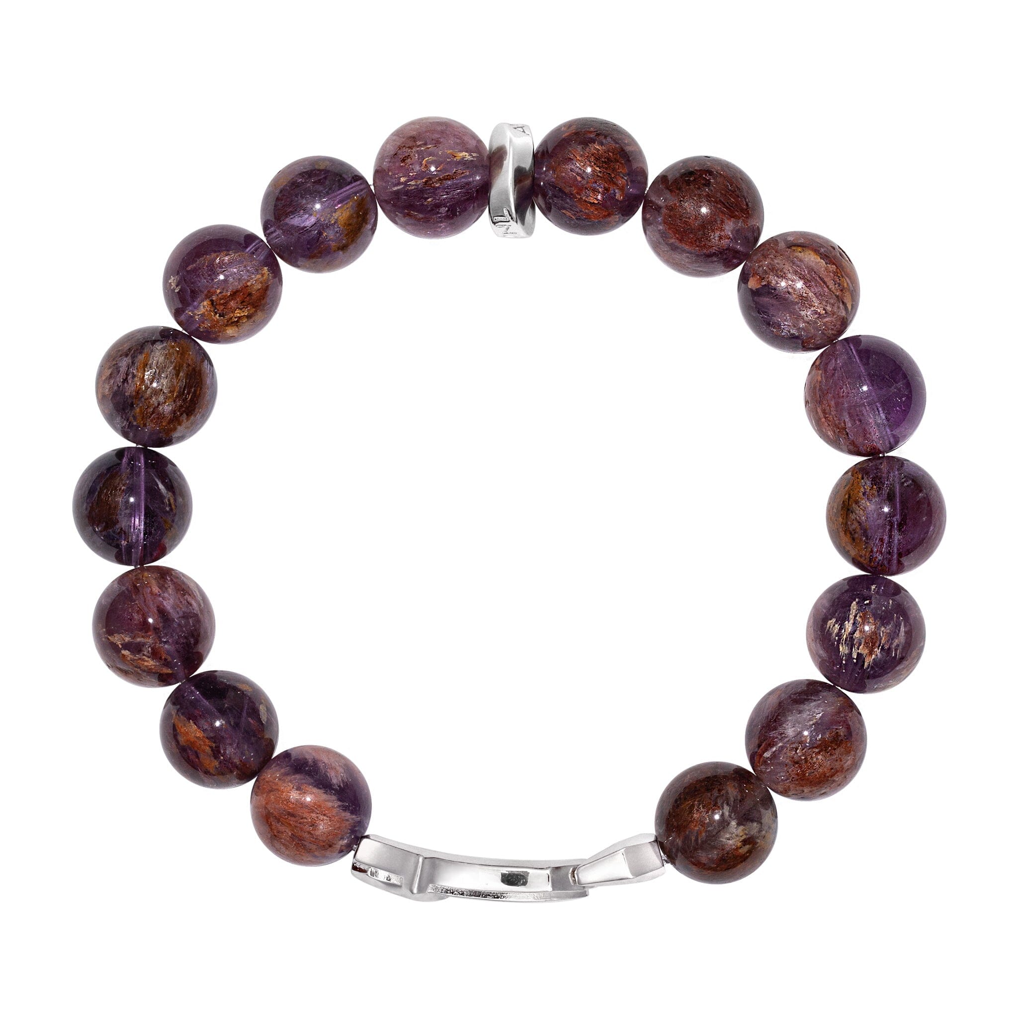 Zulfiqar Sword Bracelet Purple Phantom Quartz