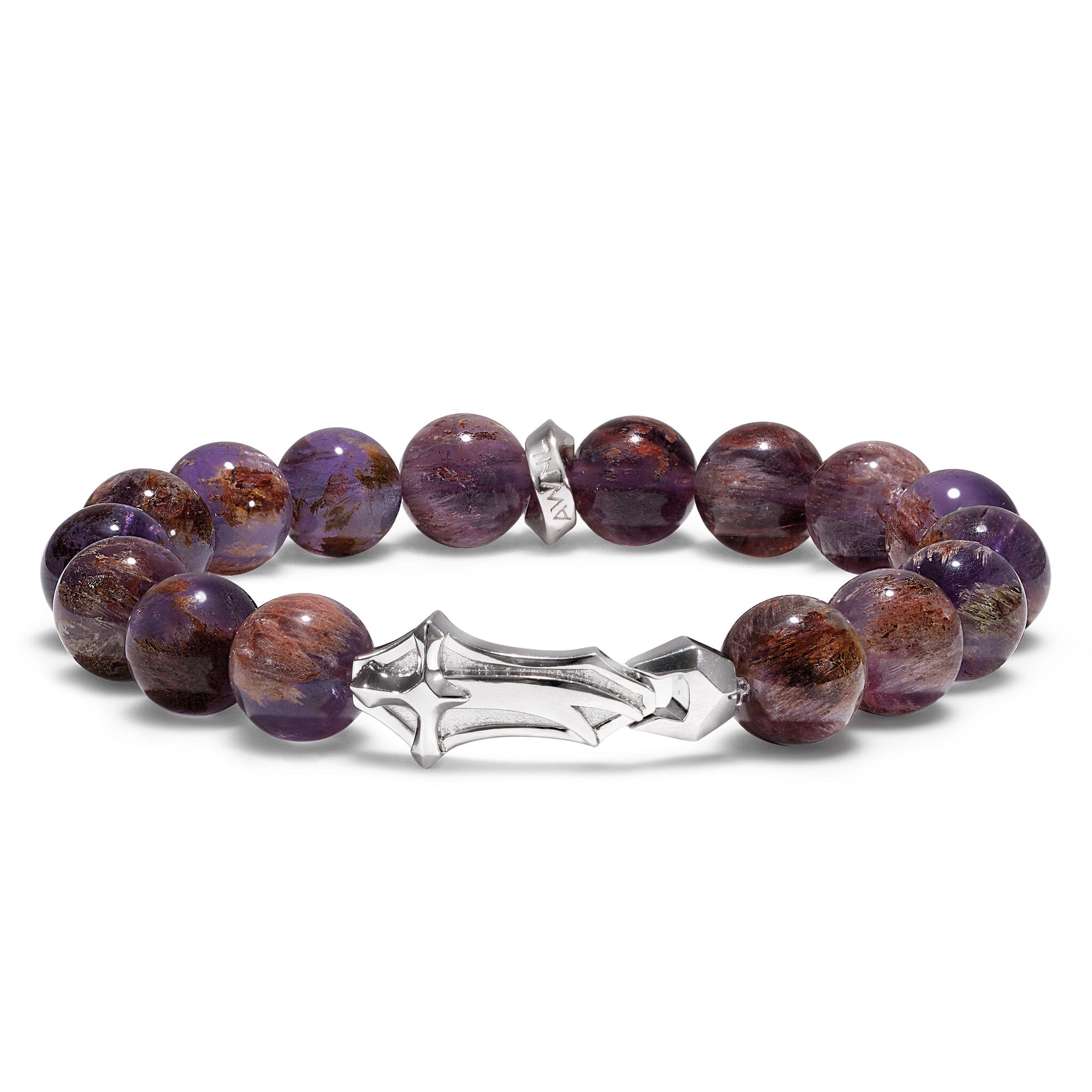 Zulfiqar Sword Bracelet Purple Phantom Quartz