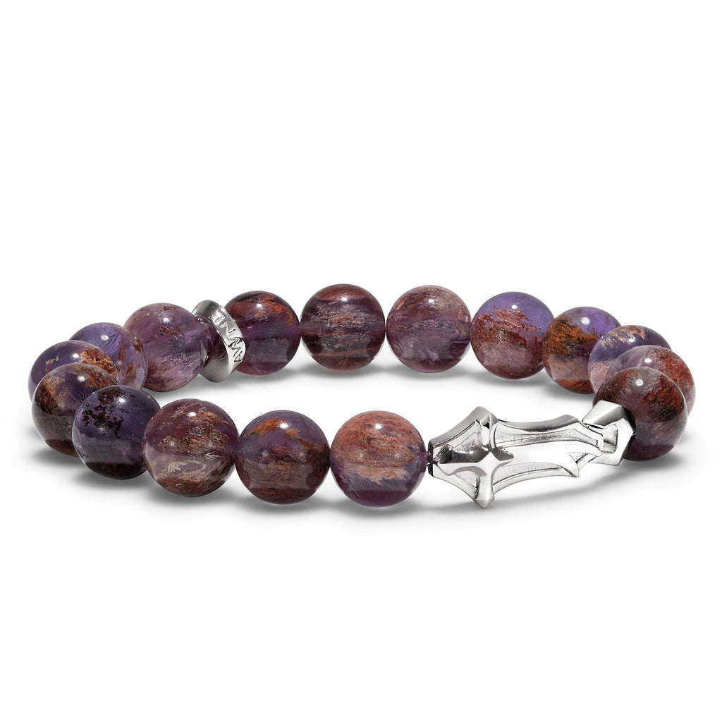 Zulfiqar Sword Bracelet Purple Phantom Quartz