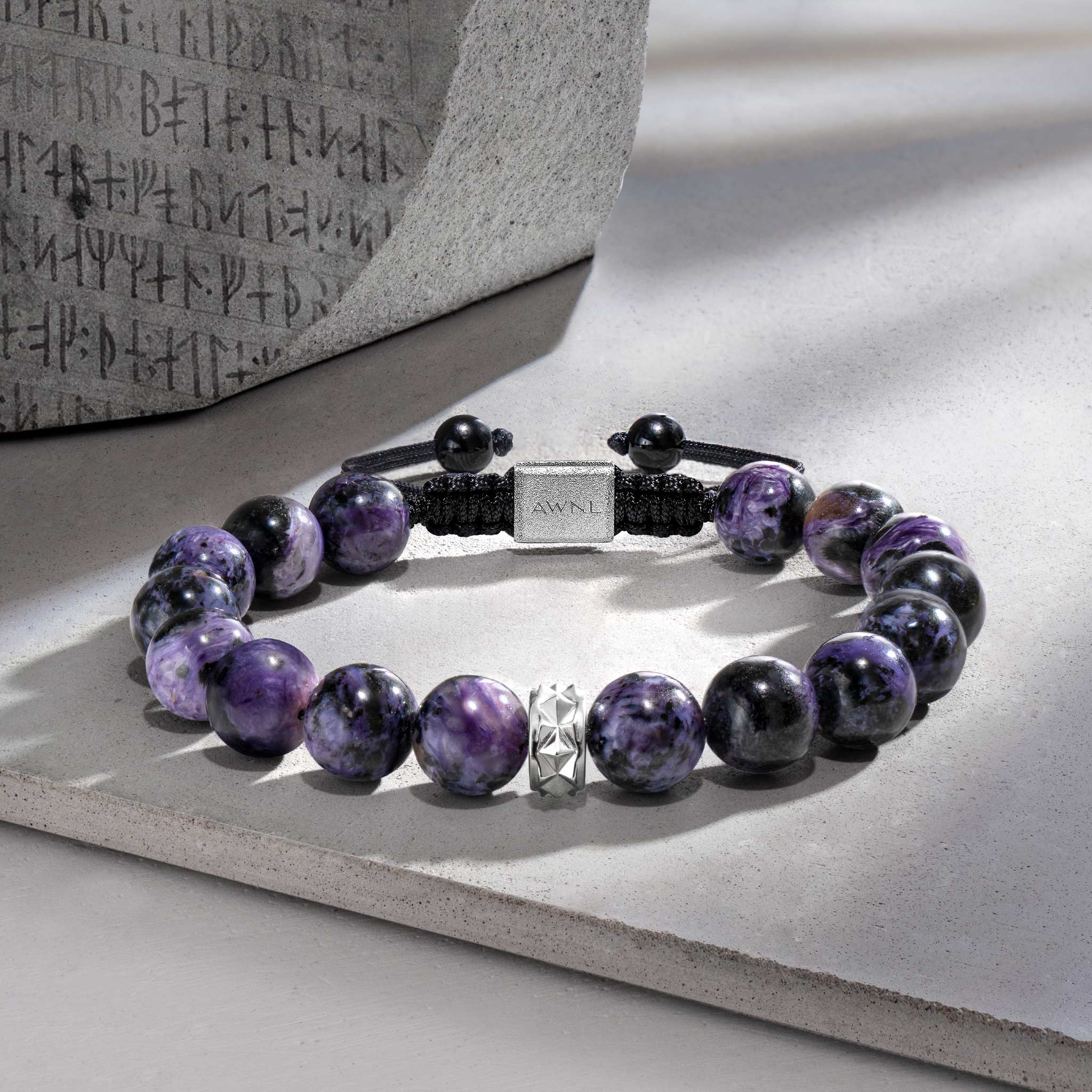 Classic Knotted Bracelet Charoite