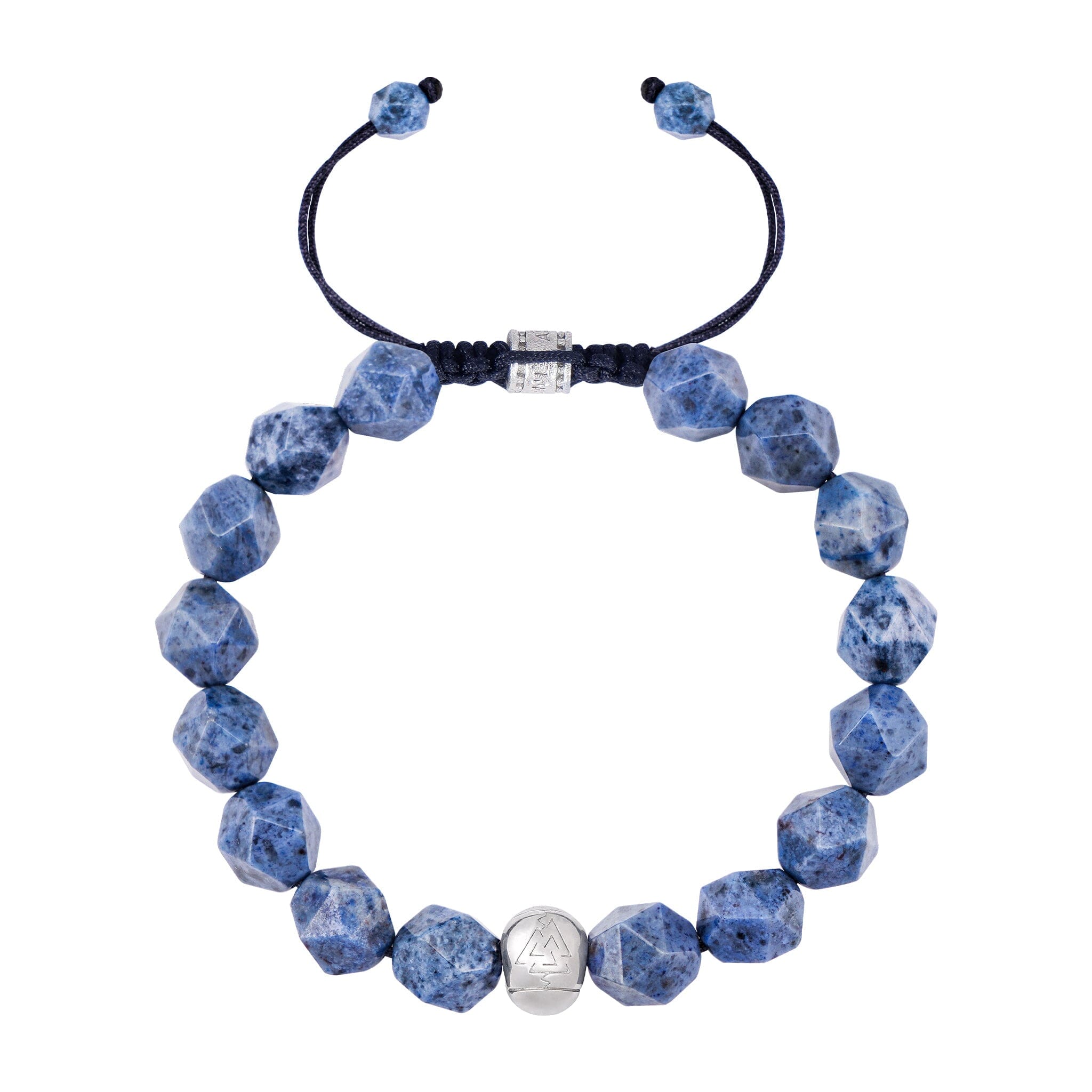 Skull Bracelet Dumortierite