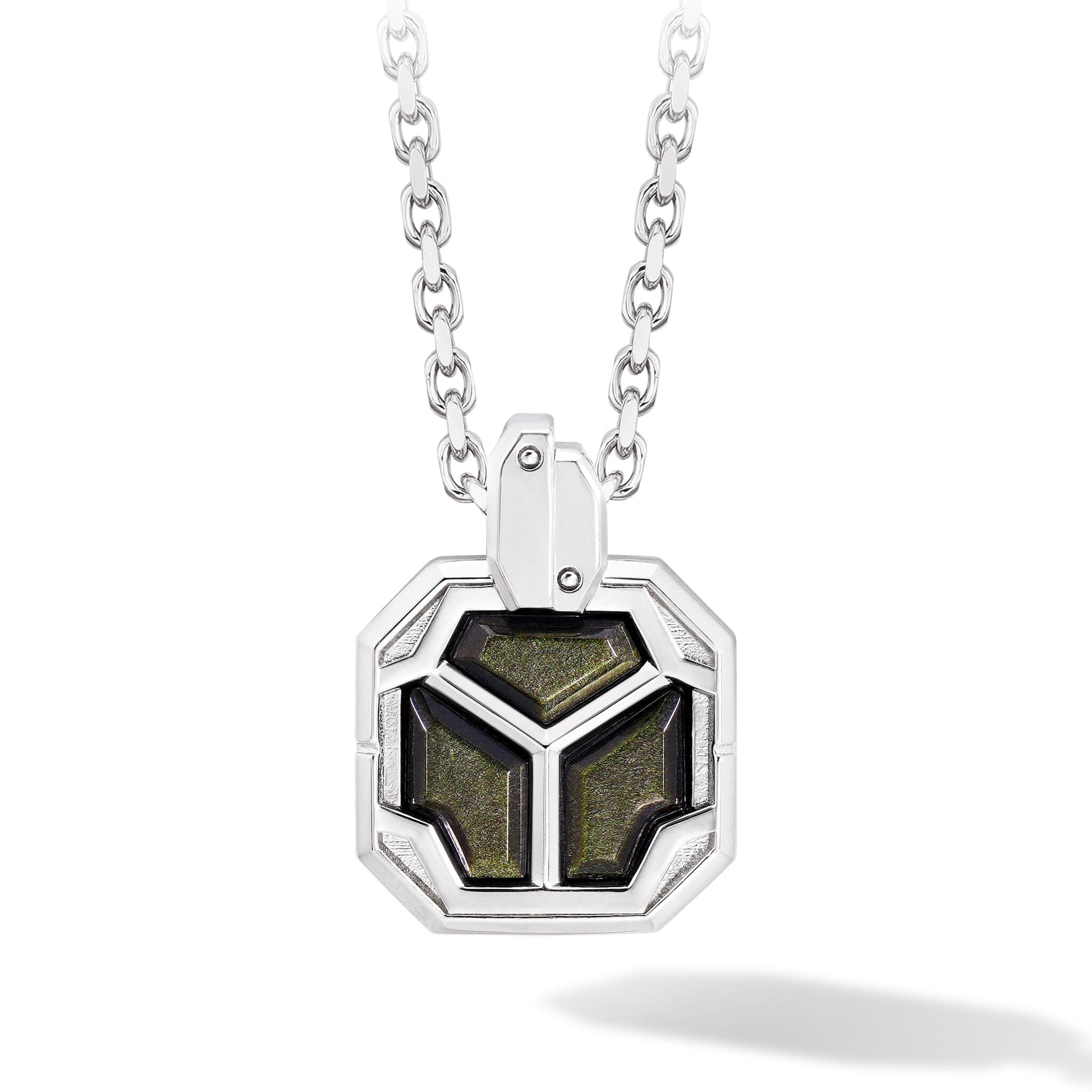 Voyager Necklace Golden Obsidian