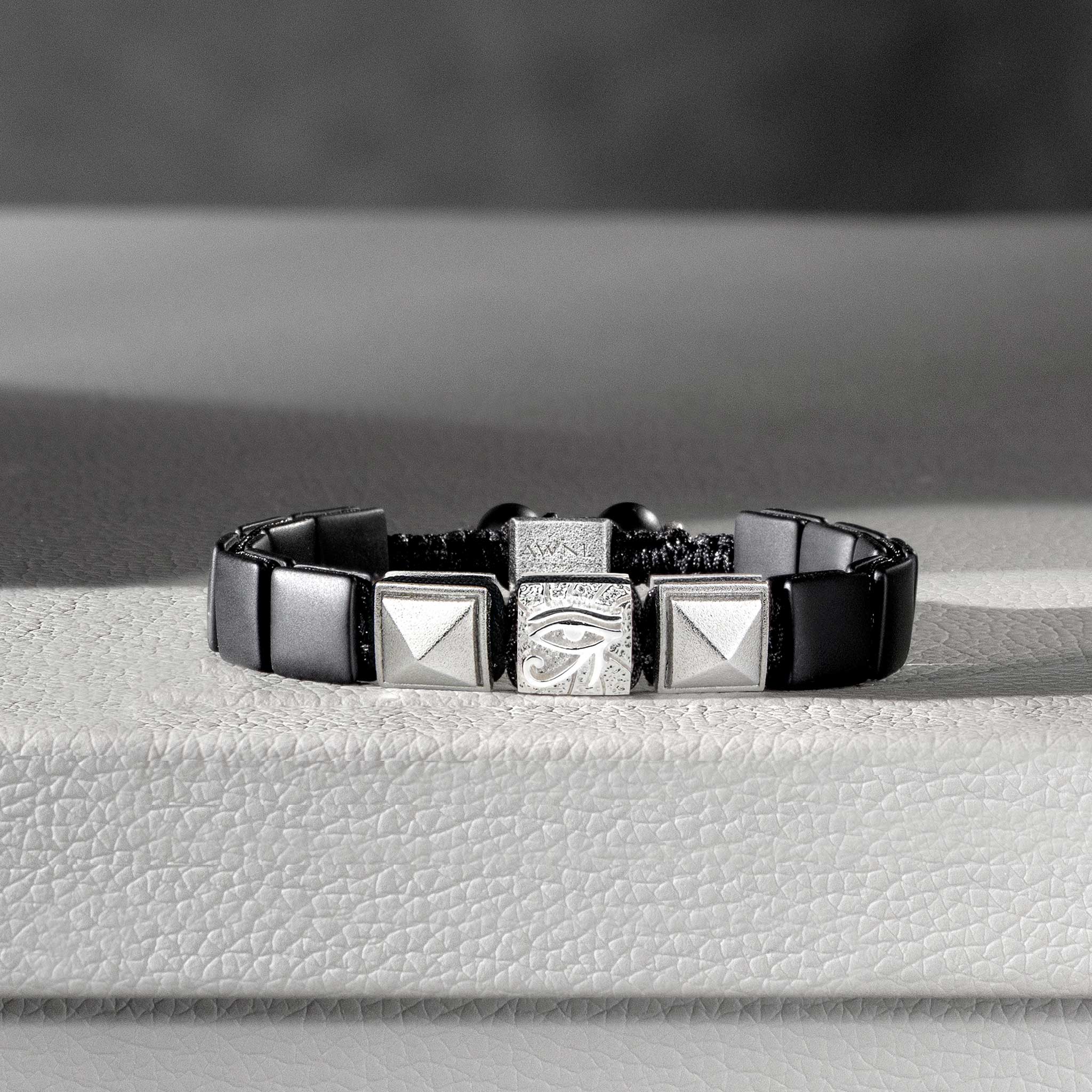 Horus Eye Bracelet Onyx