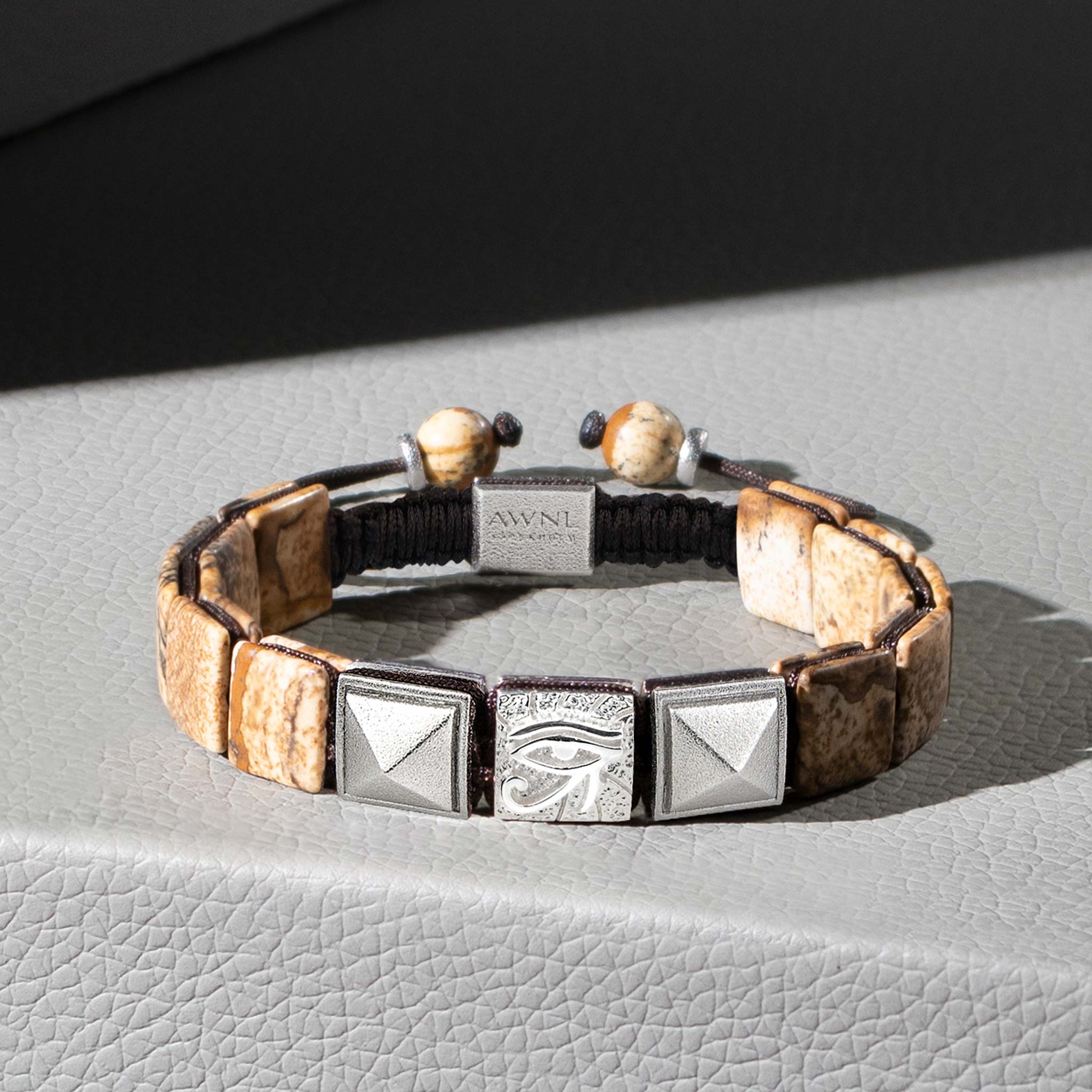 Horus Eye Bracelet Picture Jasper