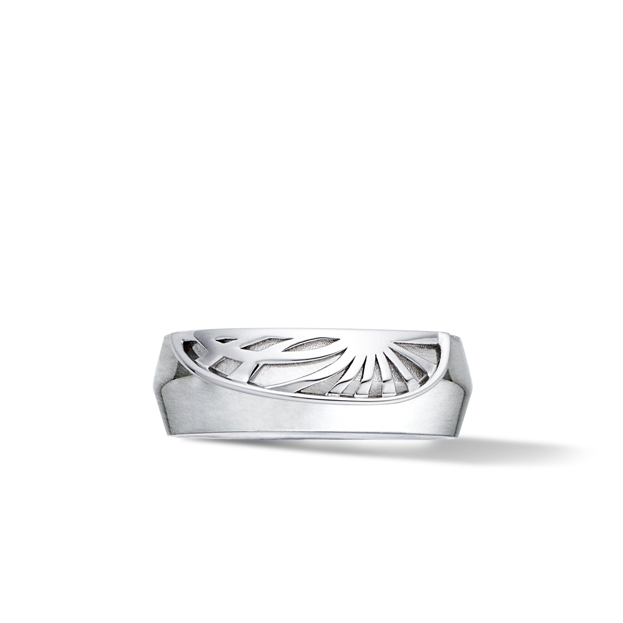 Cipher Ring Silver