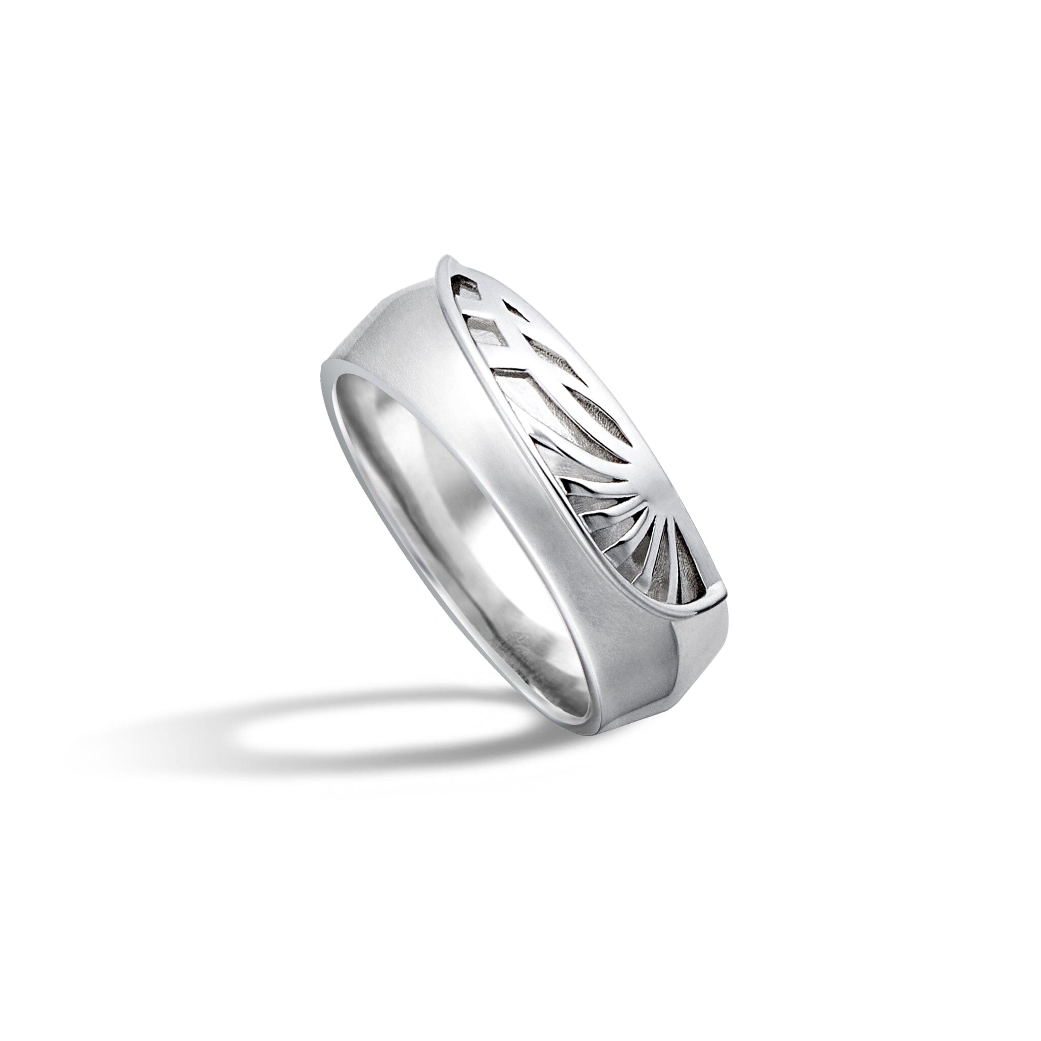 Cipher Ring Silver