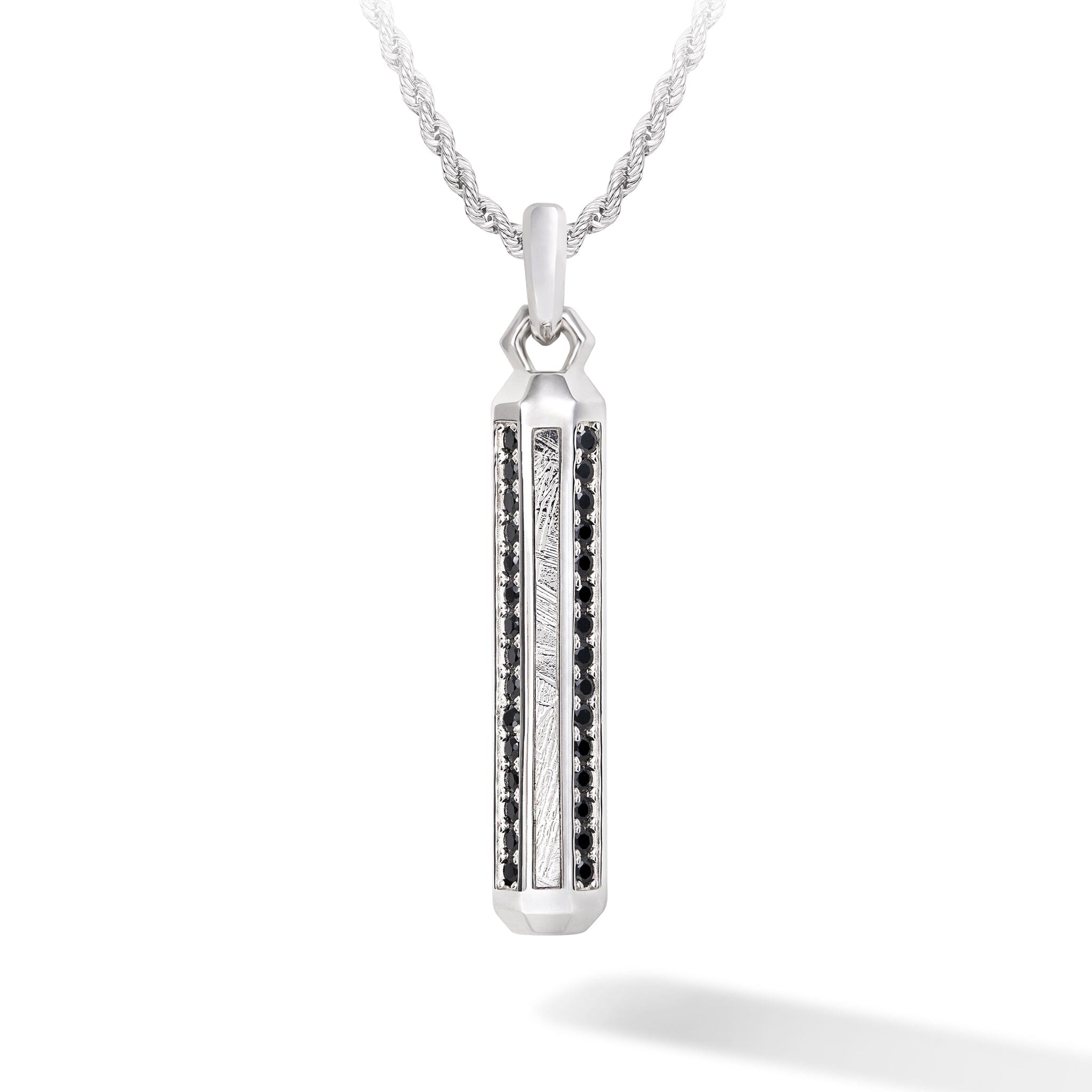 Octagon Necklace Meteorite