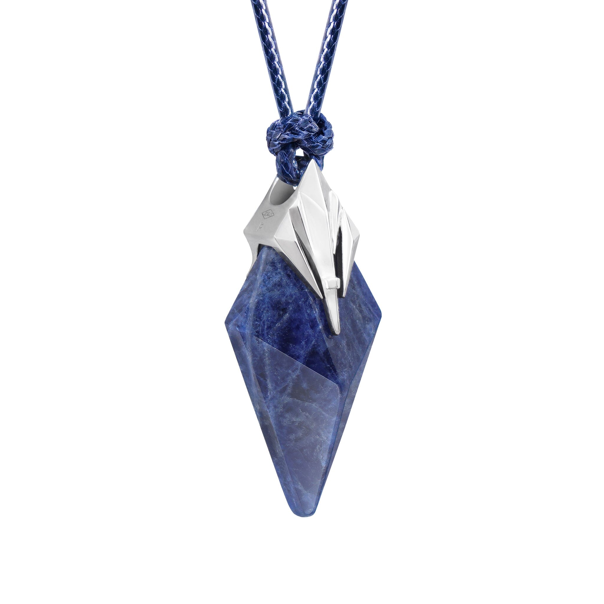 Trident Necklace Sodalite / L