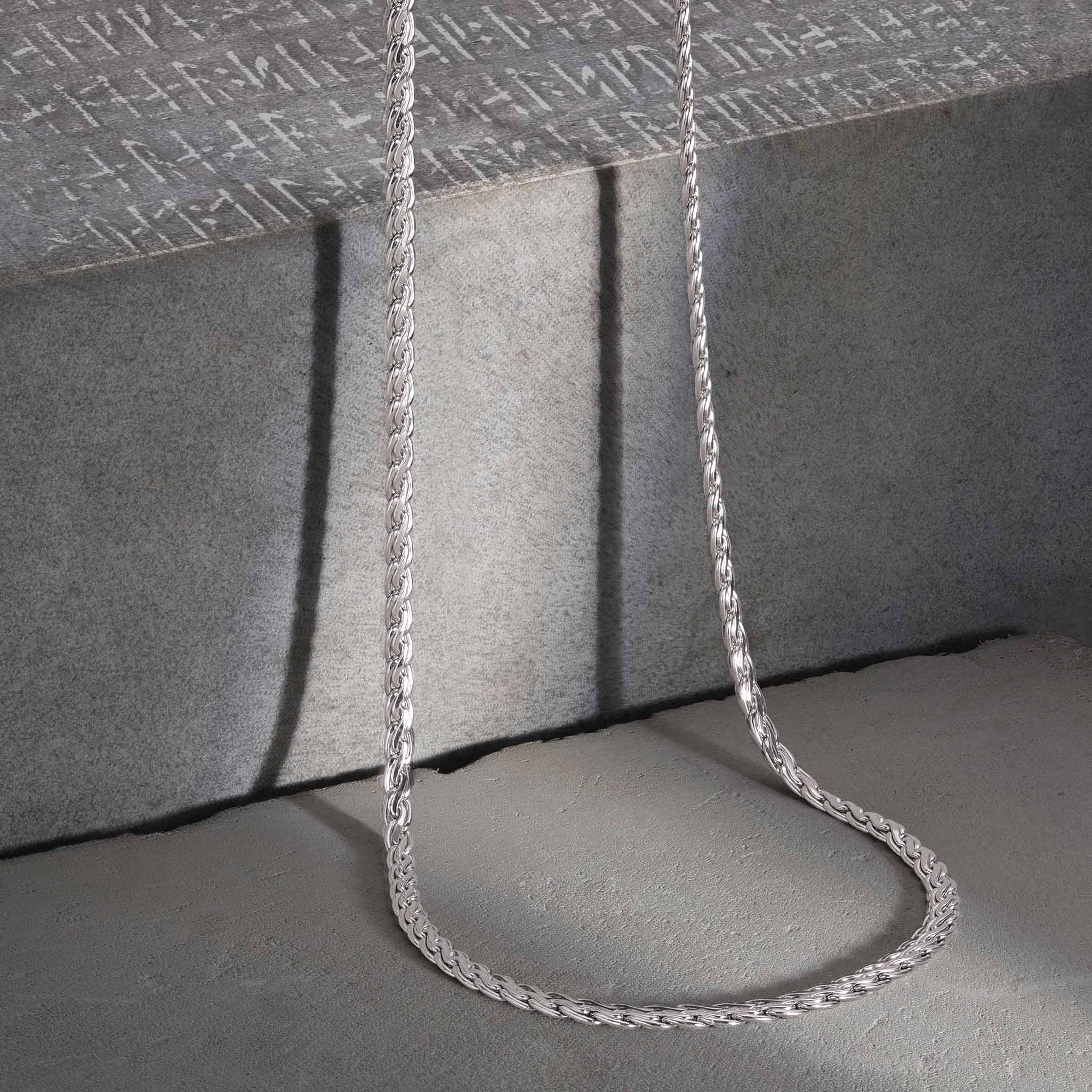 Woven Chain Silver