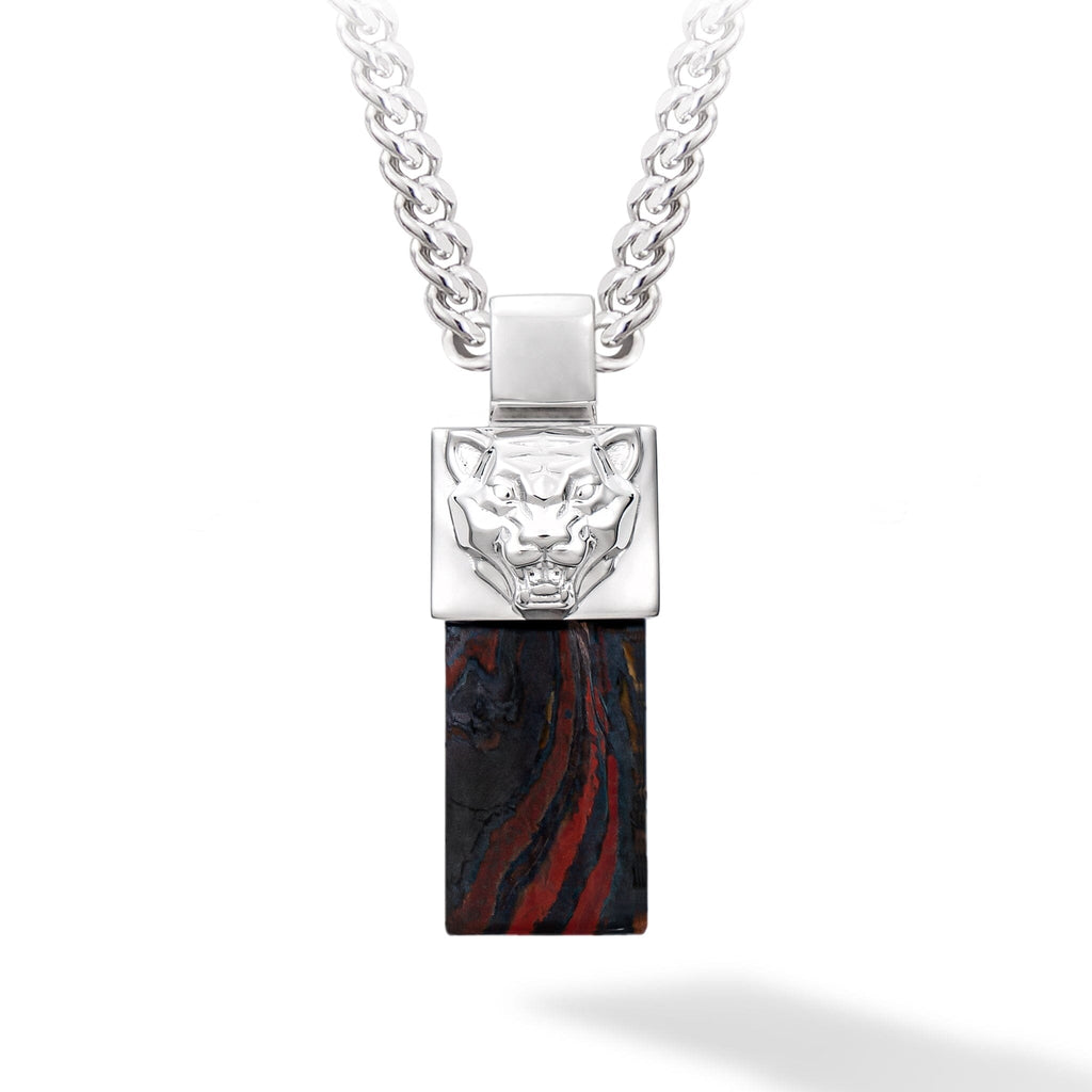 Tiger Head Necklace Tiger Iron