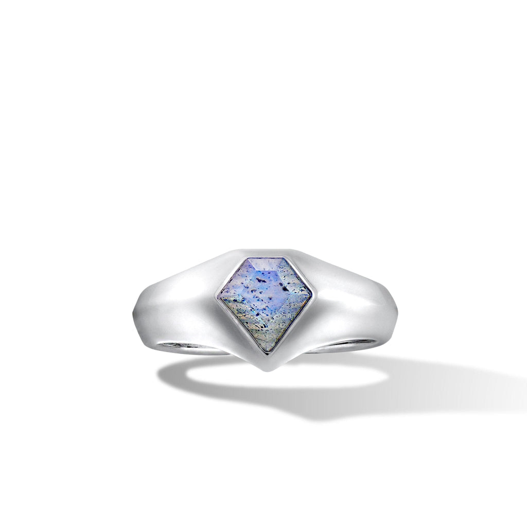 Aurora Signet Ring Spectrolite