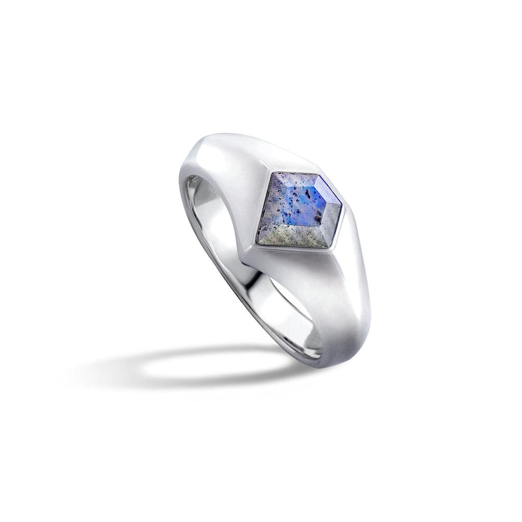 Aurora Signet Ring Spectrolite