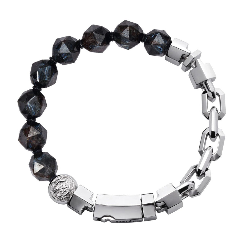 Square Link Bracelet Nuummite