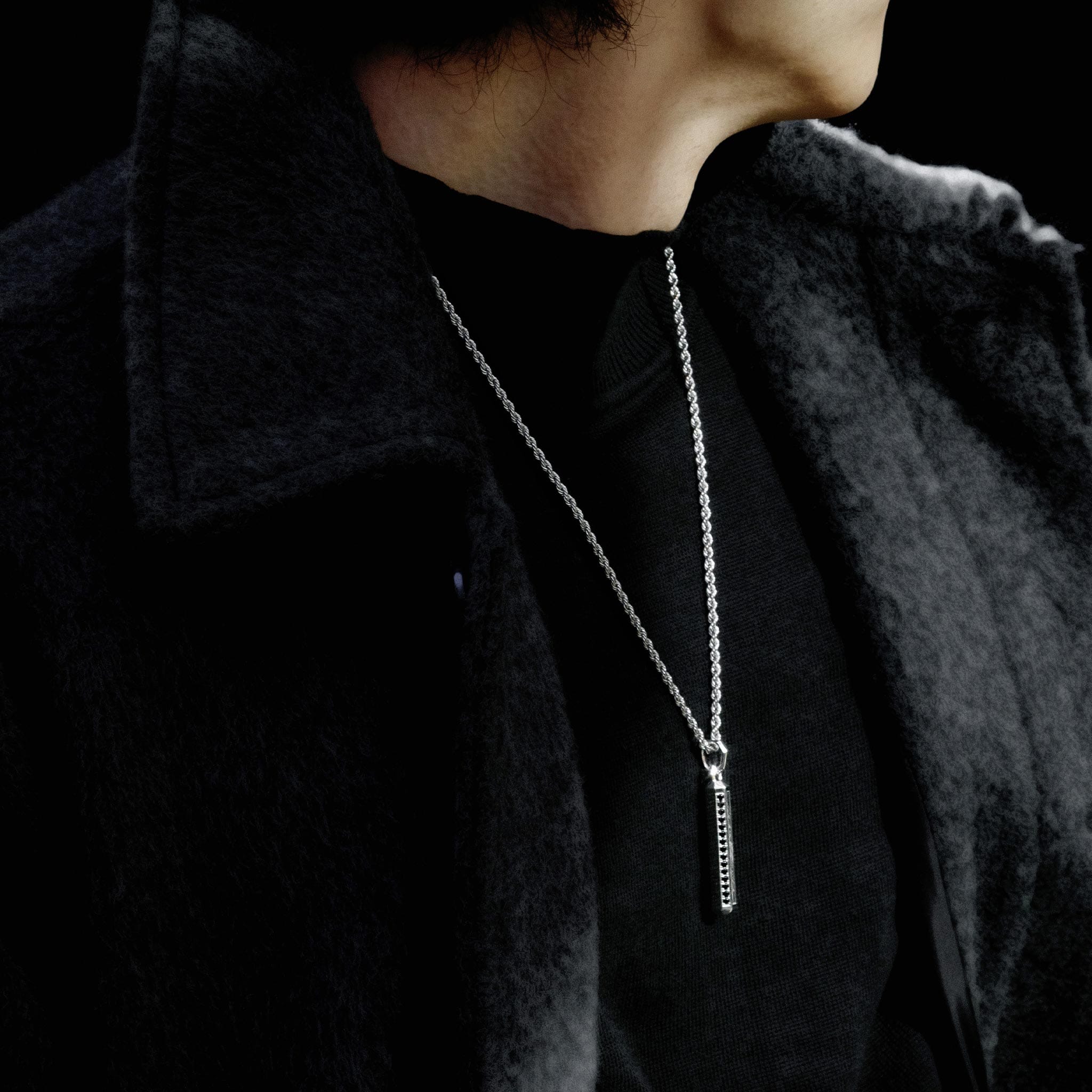 Octagon Necklace Meteorite