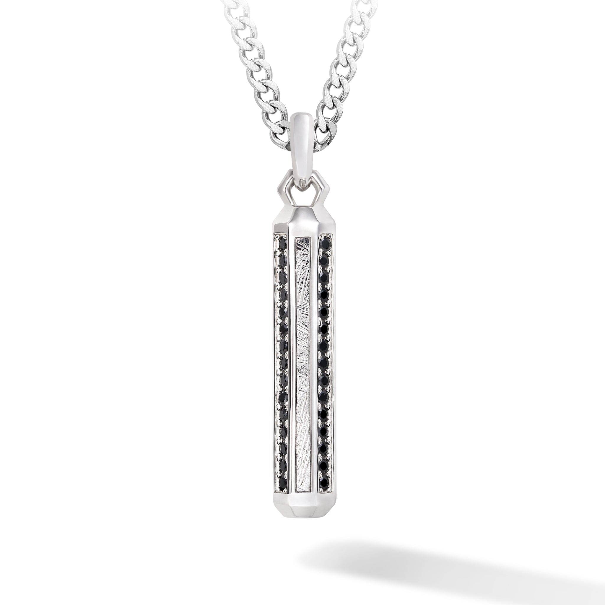 Octagon Necklace Meteorite